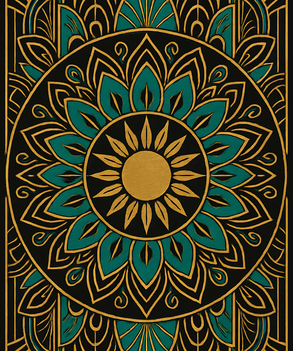 Golden Echo Mandala - Image 2