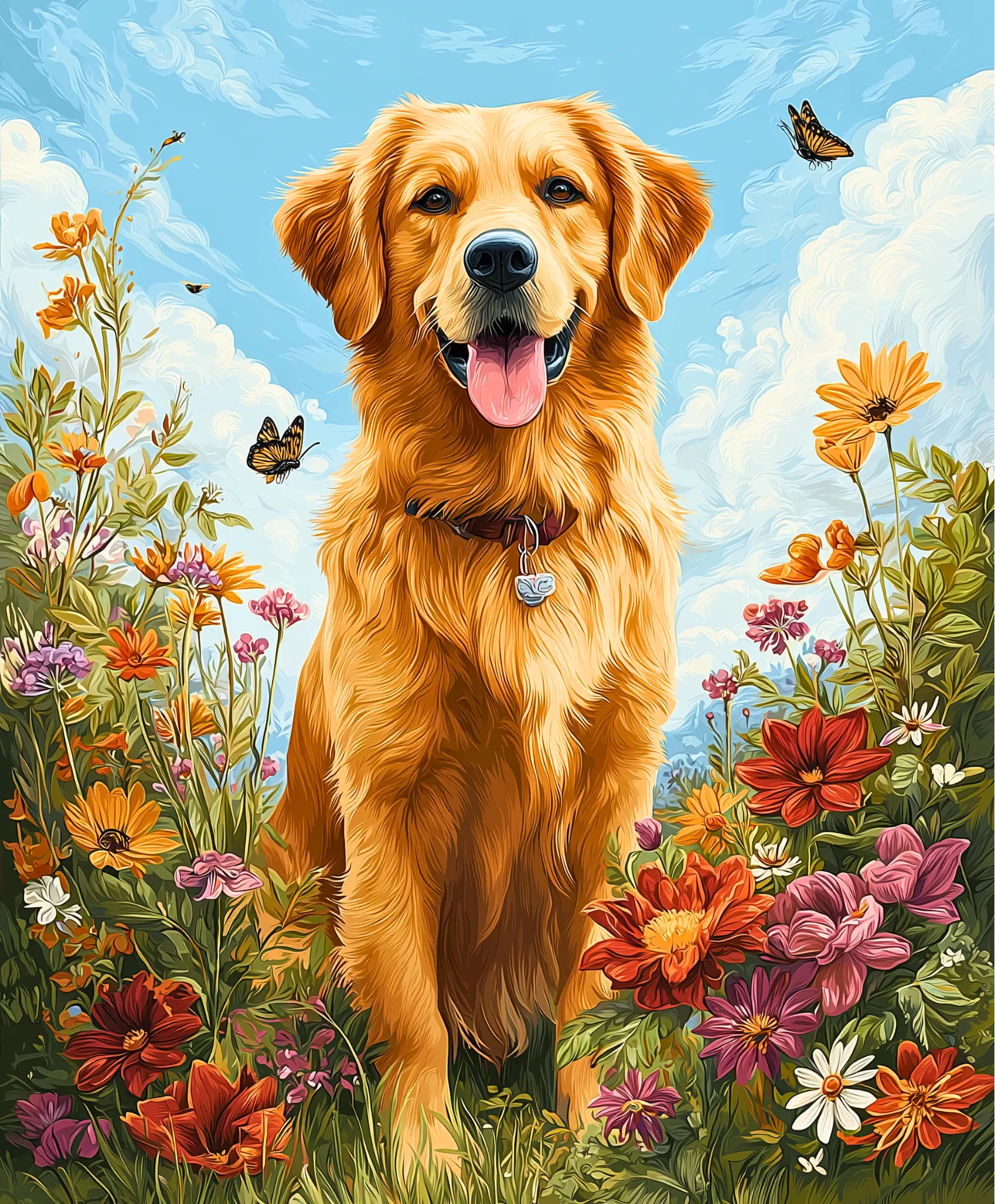 Golden in the Garden - Image 4