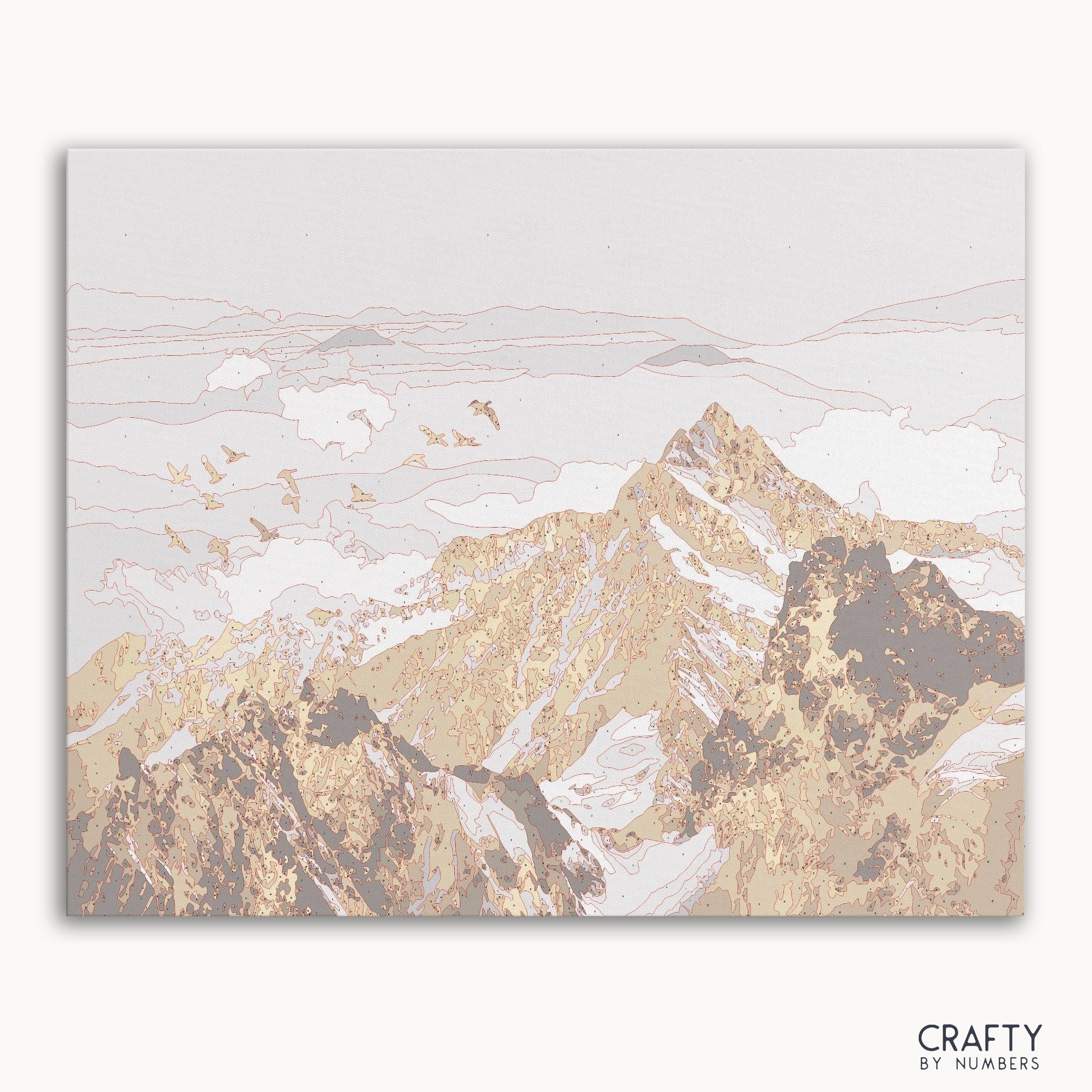 Golden Mountains Landscape - Image 2