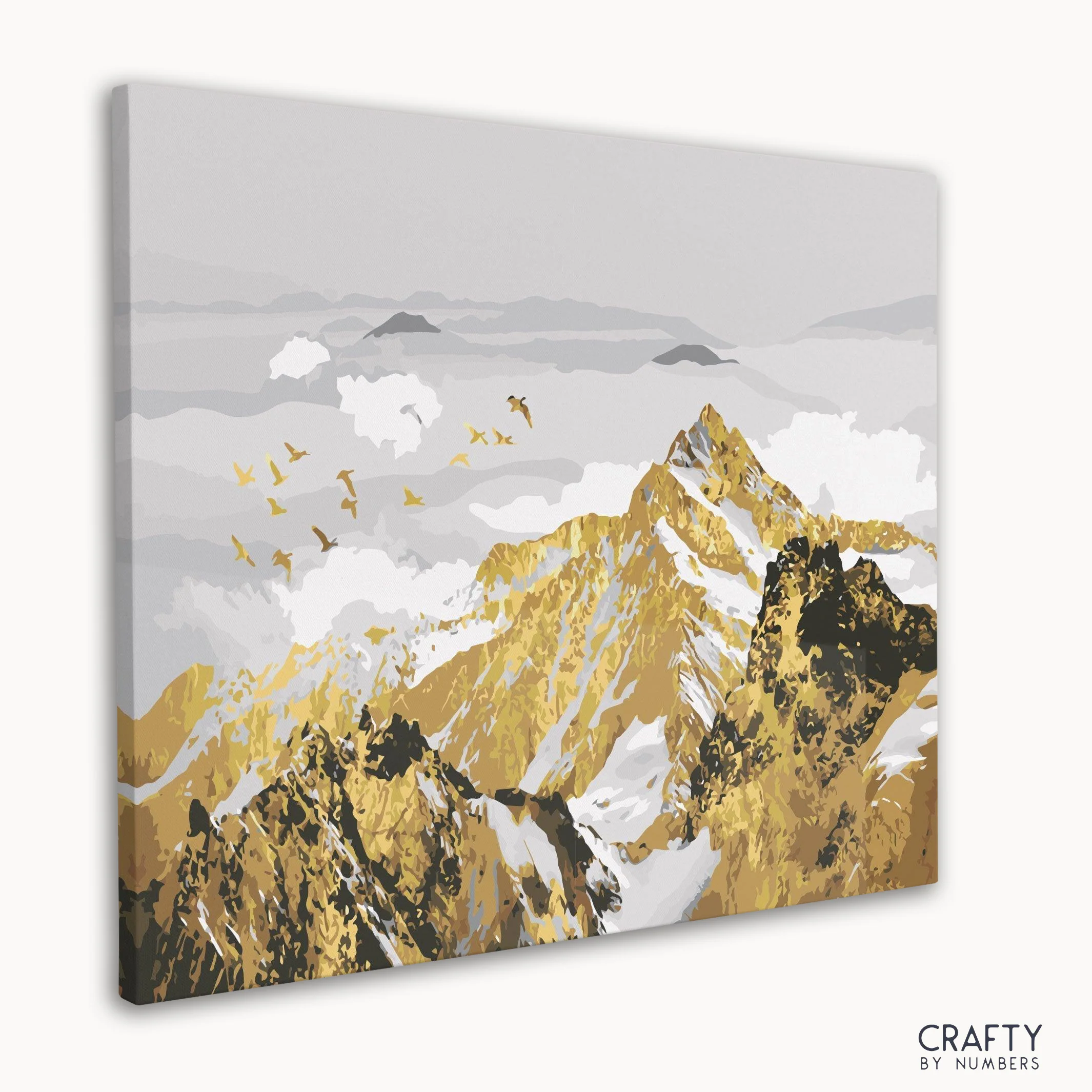 Golden Mountains Landscape - Image 3