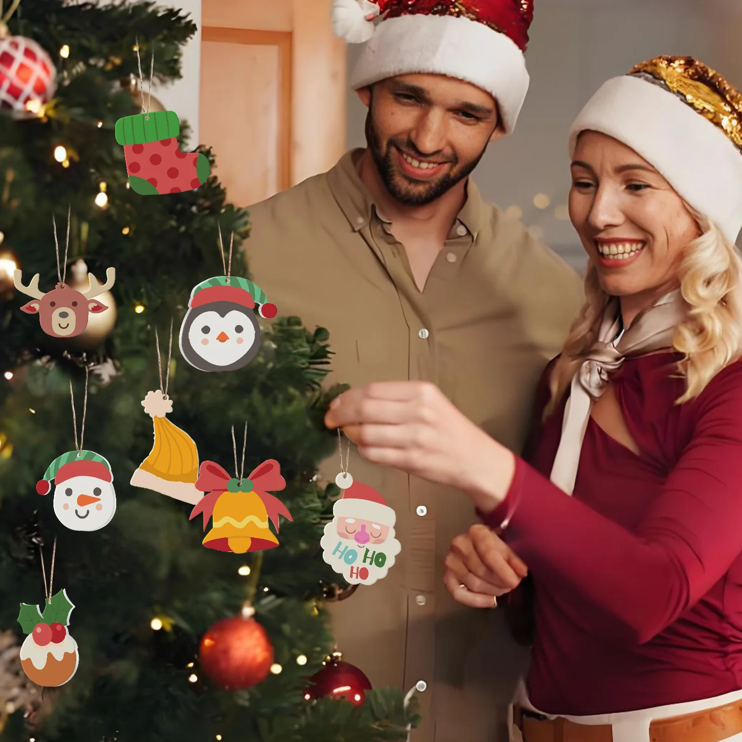 Ho Ho Holiday Magic – Christmas Ornaments - Image 11