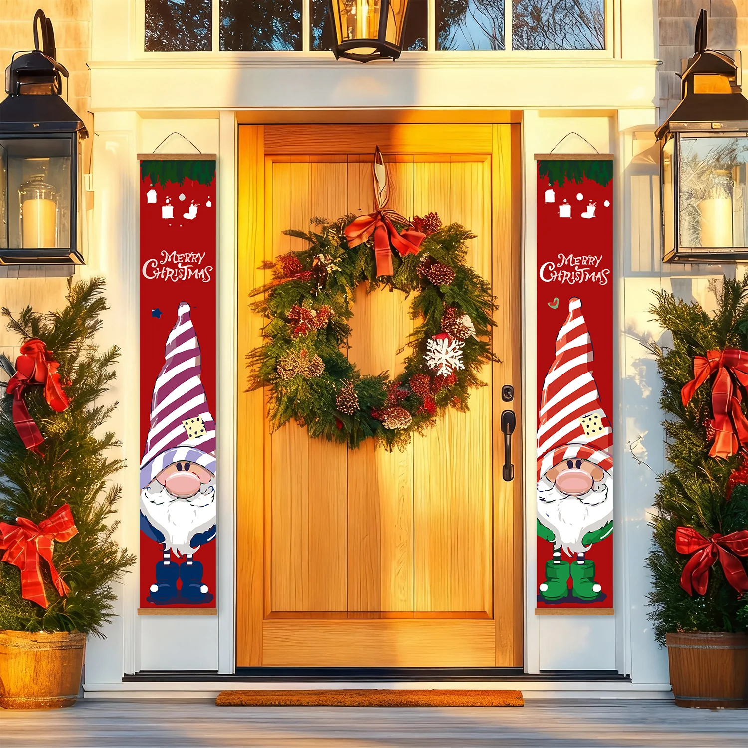 Holiday Gnome Duo - Porch Sign - Image 13