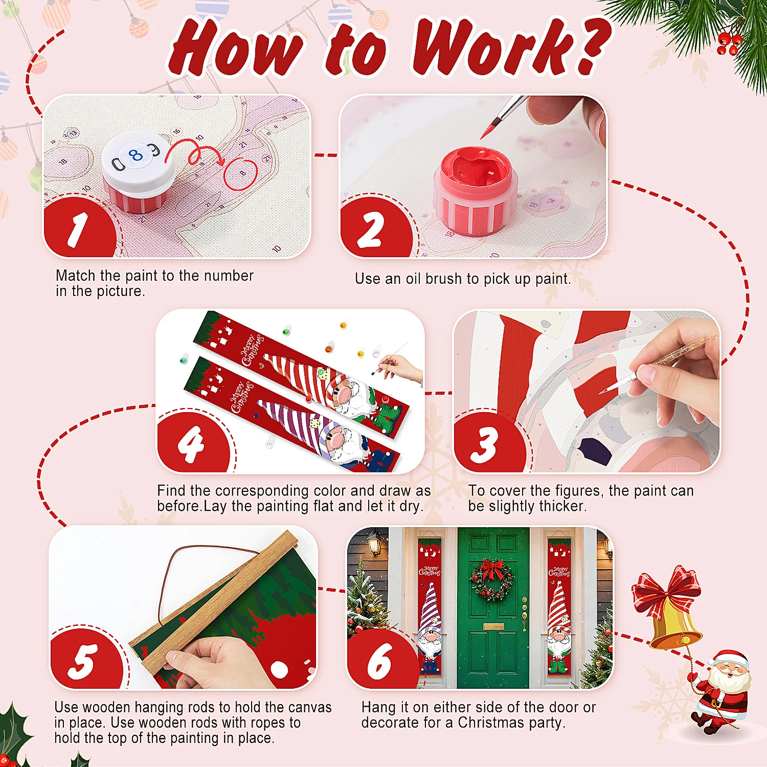 Holiday Gnome Duo - Porch Sign - Image 5