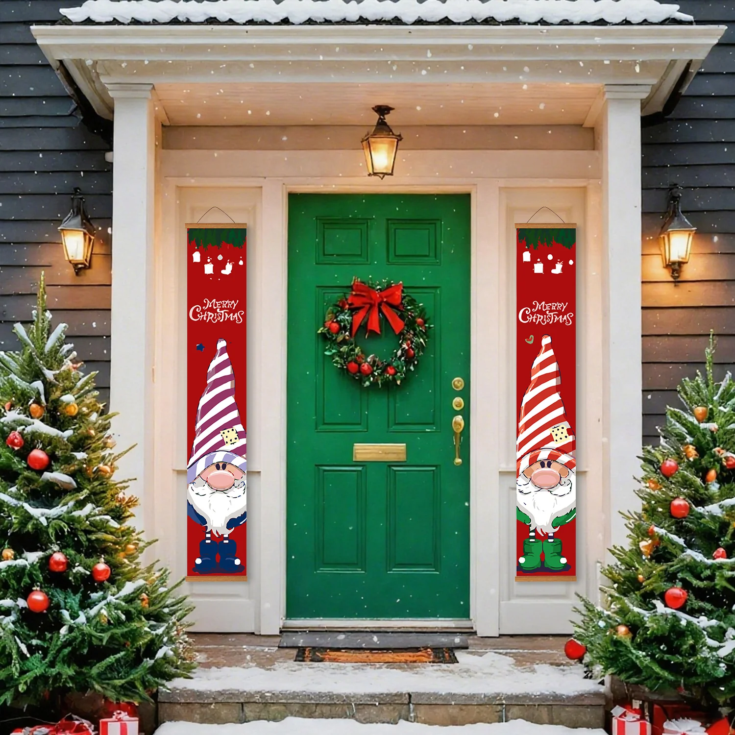 Holiday Gnome Duo - Porch Sign - Image 9