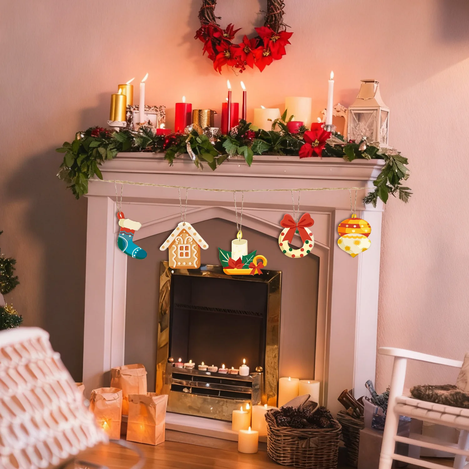Holiday Hearth Charm – Large Christmas Ornaments - Image 12