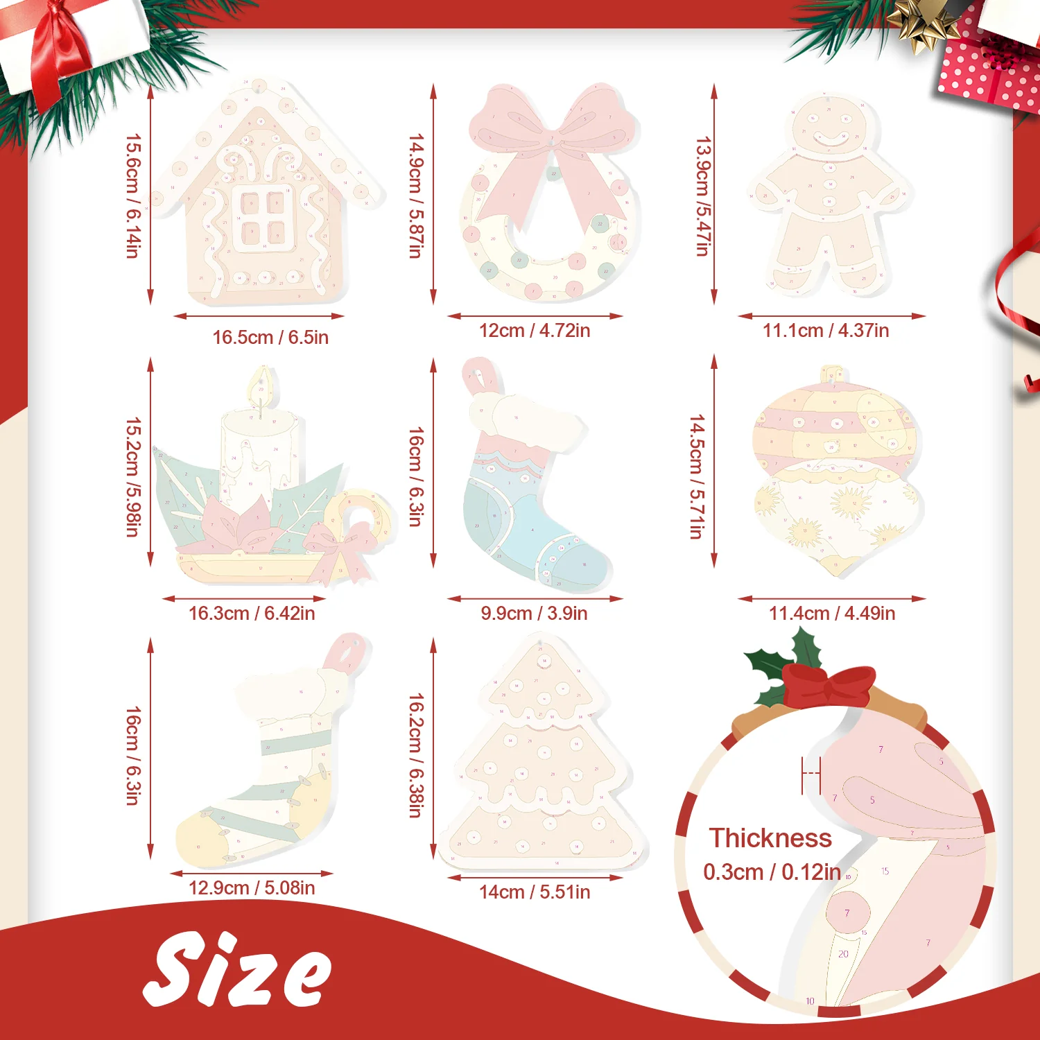 Holiday Hearth Charm – Large Christmas Ornaments - Image 2