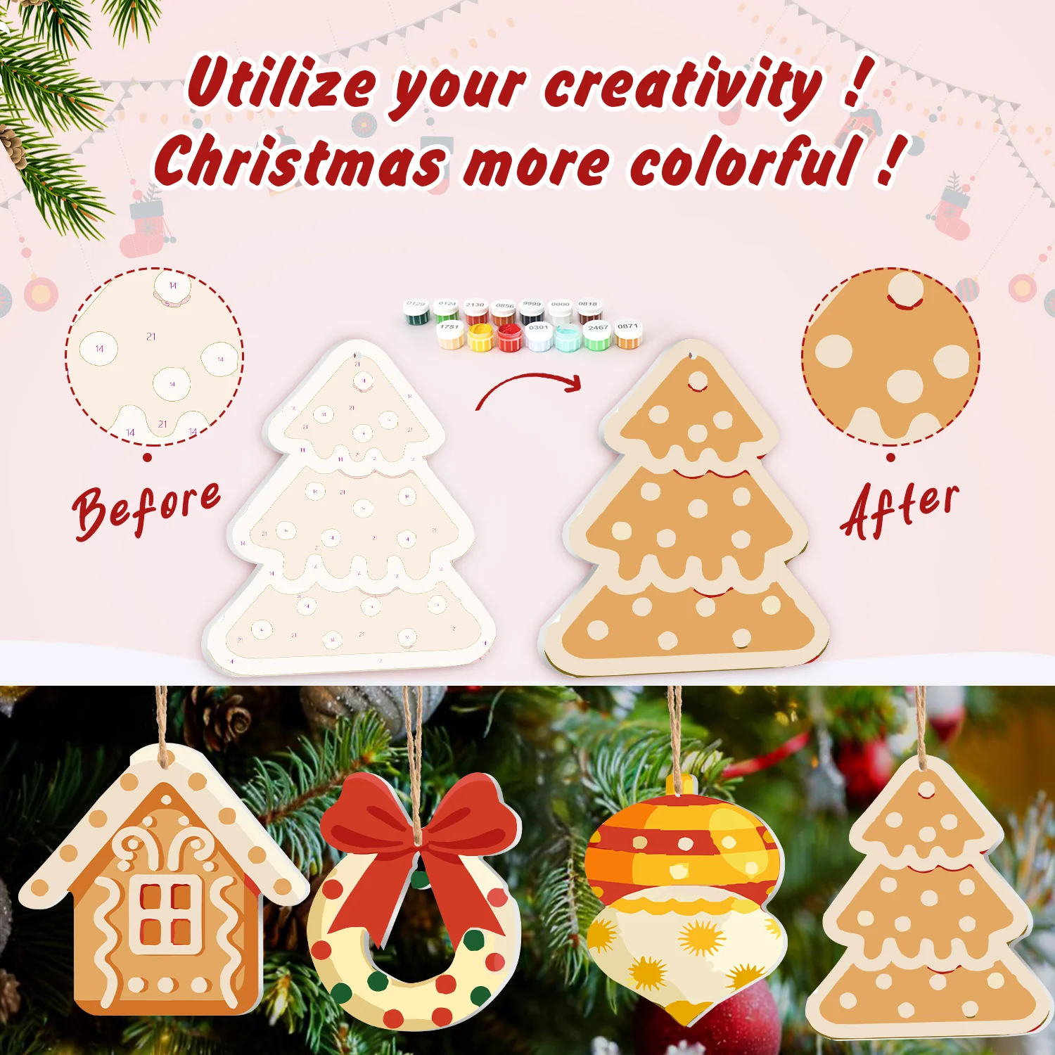 Holiday Hearth Charm – Large Christmas Ornaments - Image 5