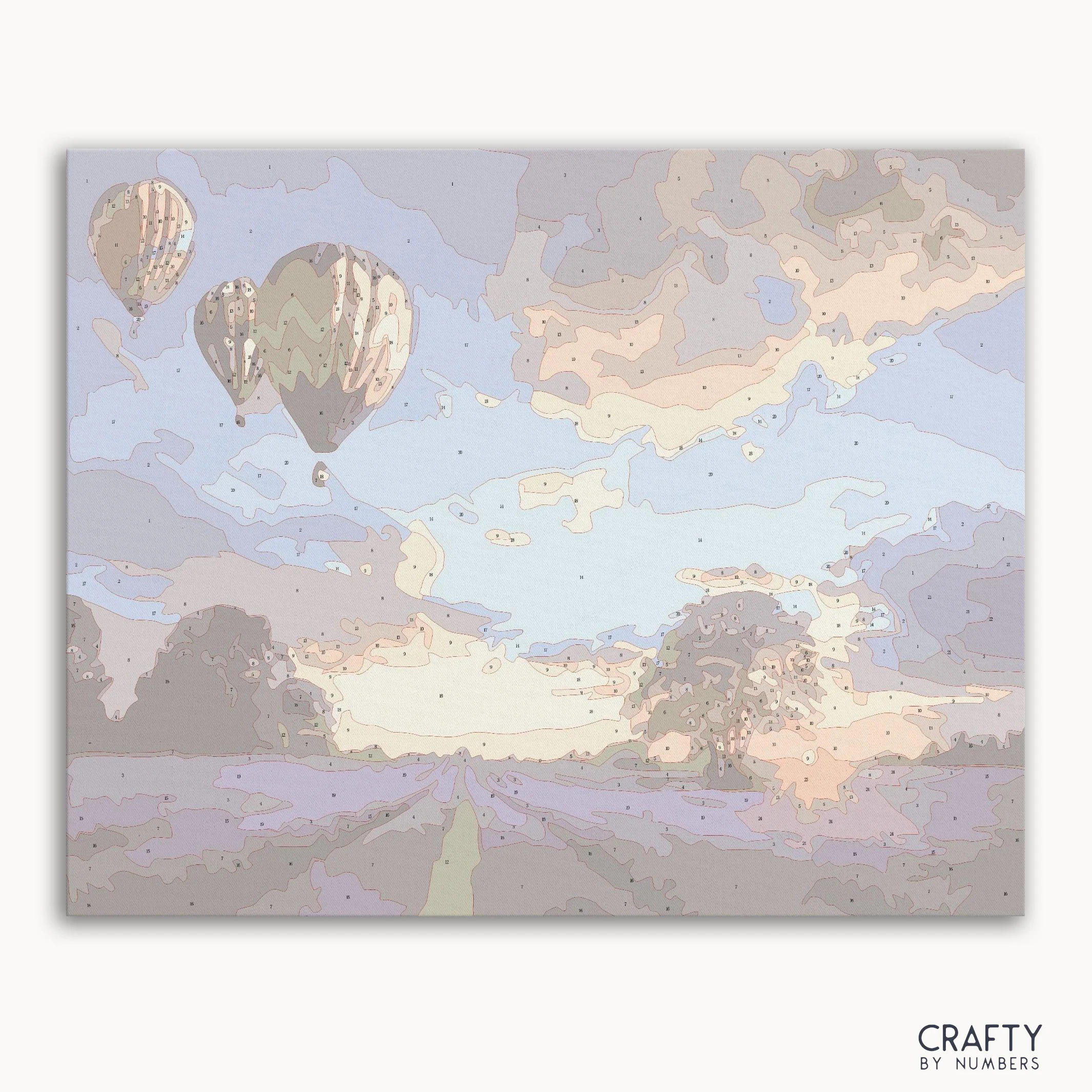 Hot Air Balloon Sunset - Image 2