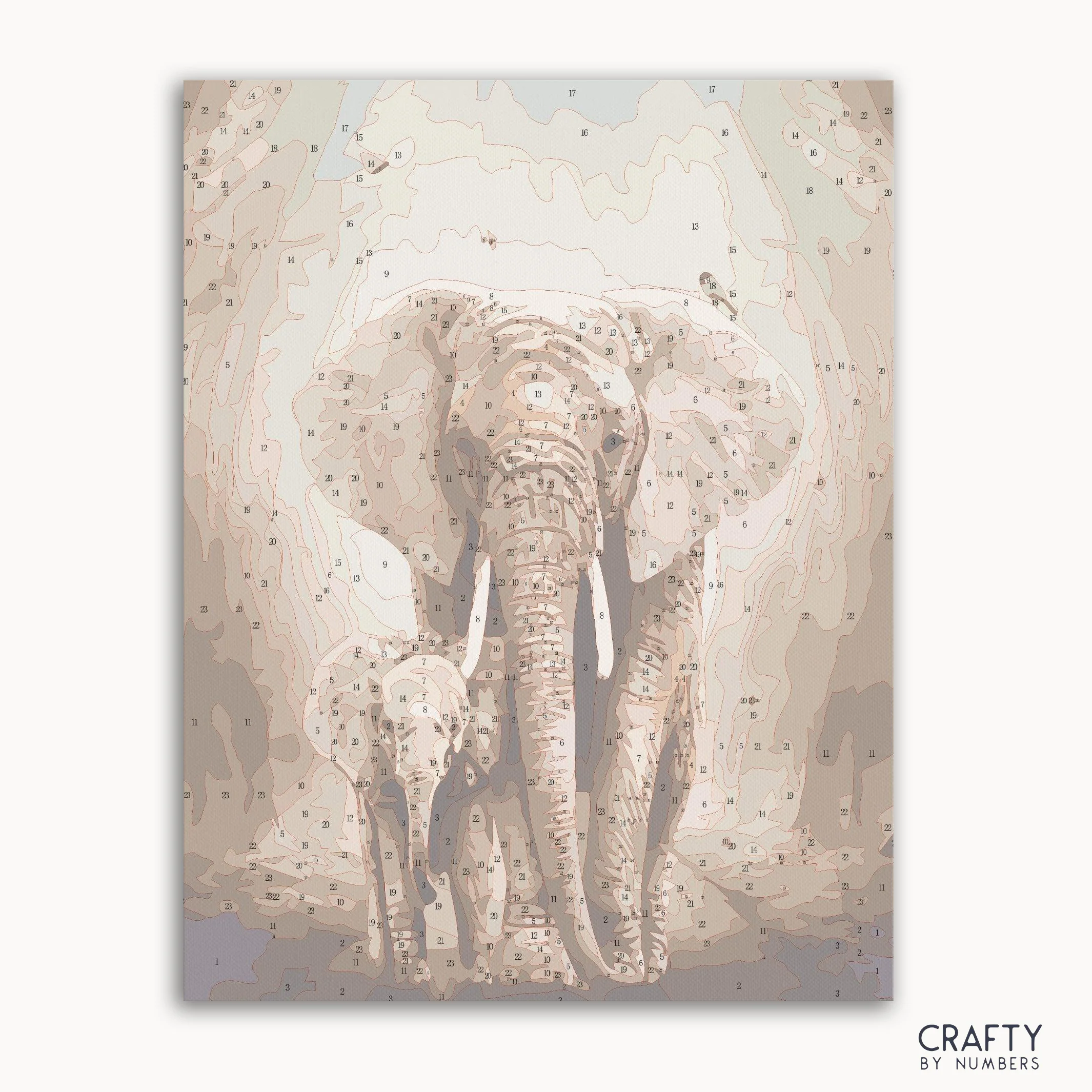 Indian Elephant His Child - Image 2