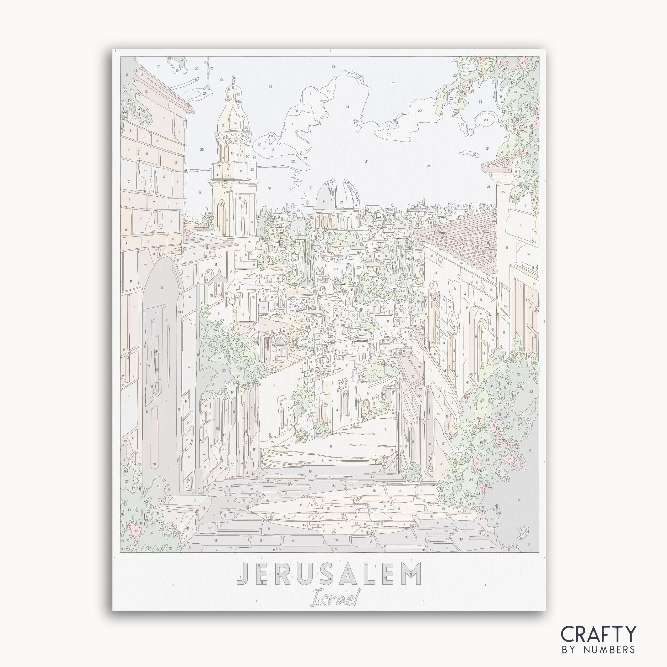 Jerusalem Travel Poster - Image 2