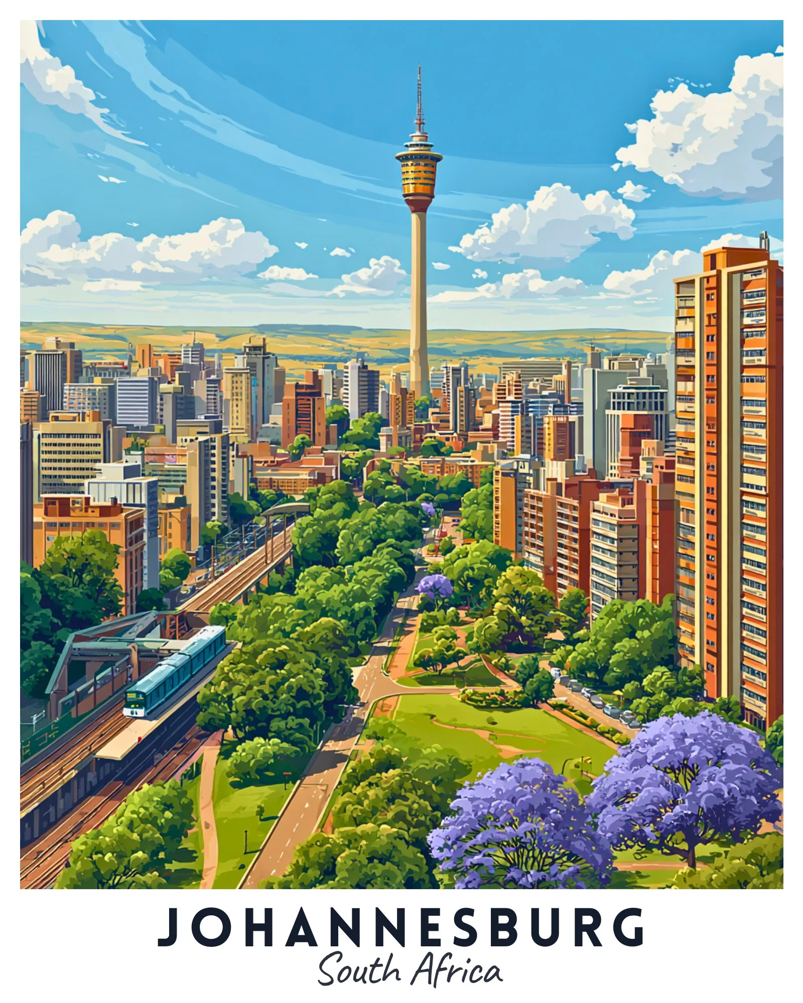 Johannesburg - Travel Poster - Image 4