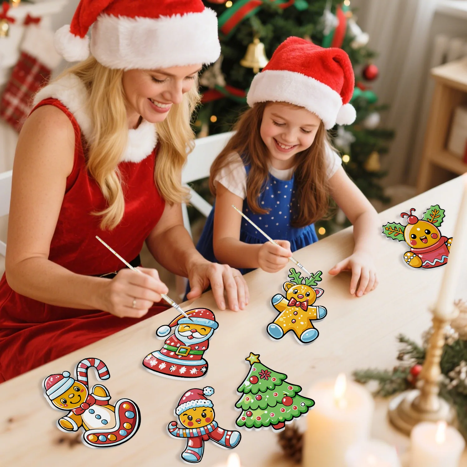 Jolly Cookie Friends – Large Christmas Ornaments - Image 10