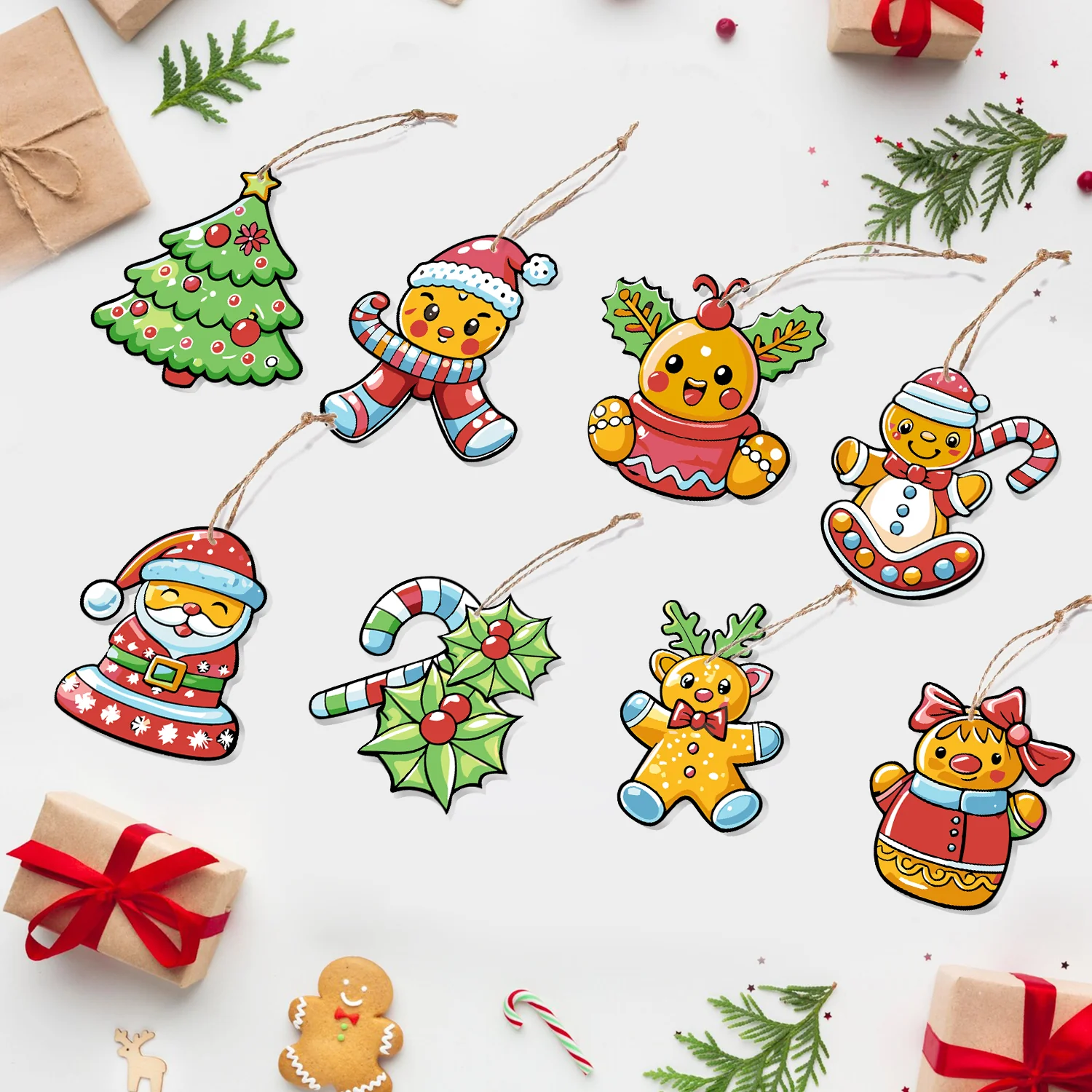 Jolly Cookie Friends – Large Christmas Ornaments - Image 6