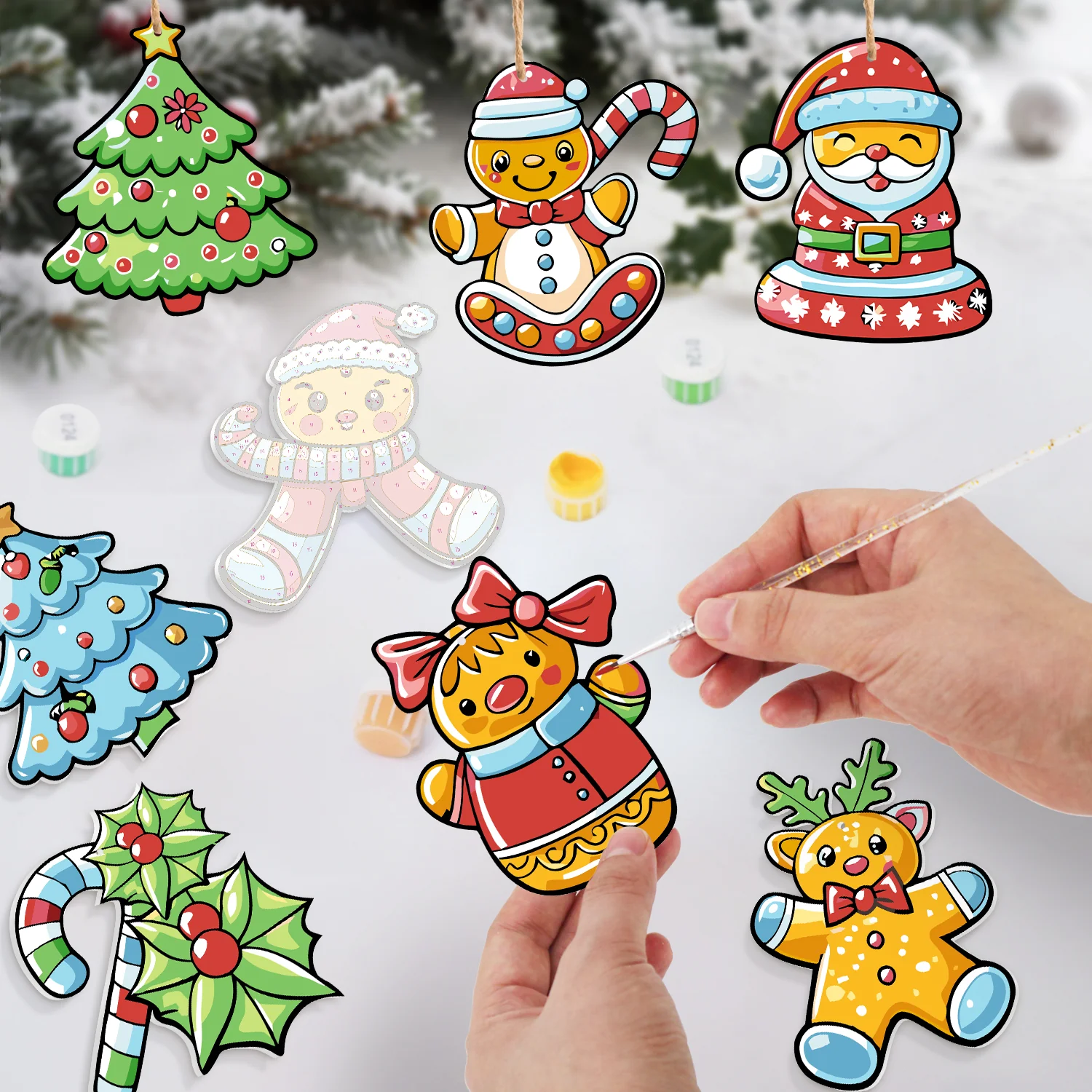 Jolly Cookie Friends – Large Christmas Ornaments - Image 7