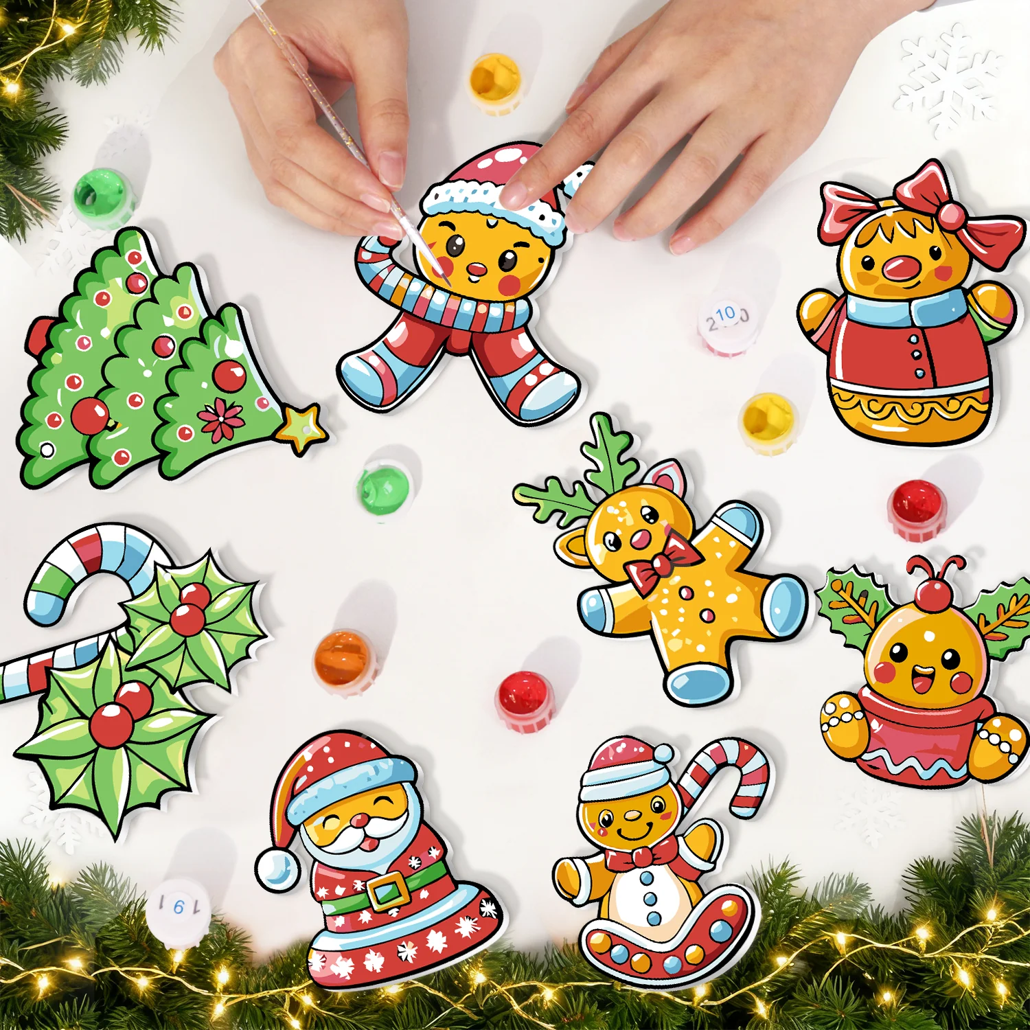 Jolly Cookie Friends – Large Christmas Ornaments - Image 8