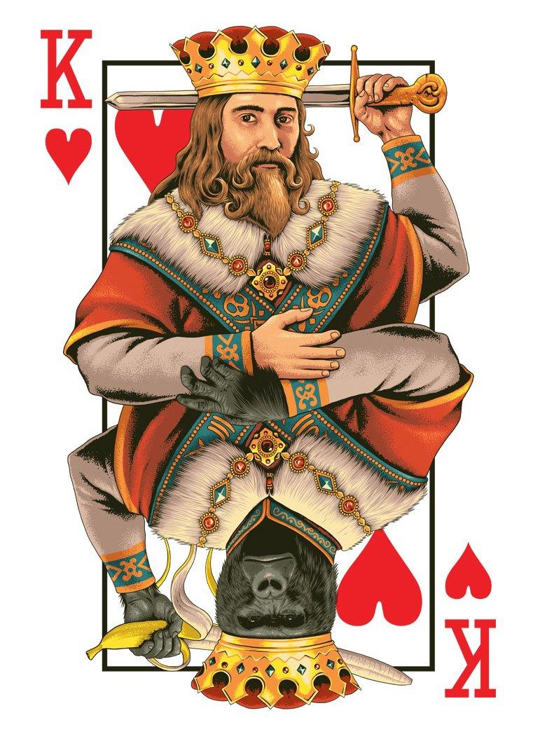 King of Hearts Card - Image 4