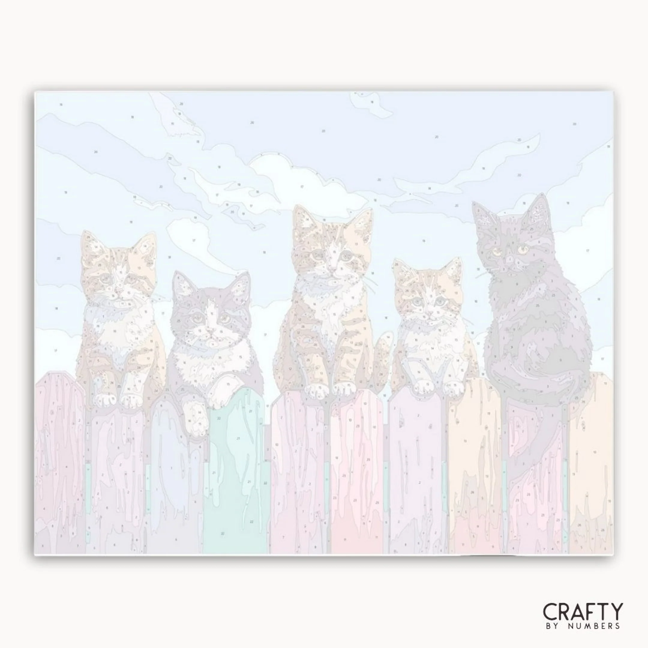 Kittens on the Fence - Image 2