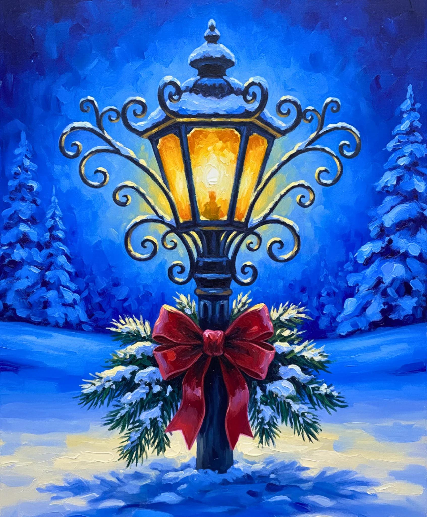 Lamplight & Lace Snow - Image 4
