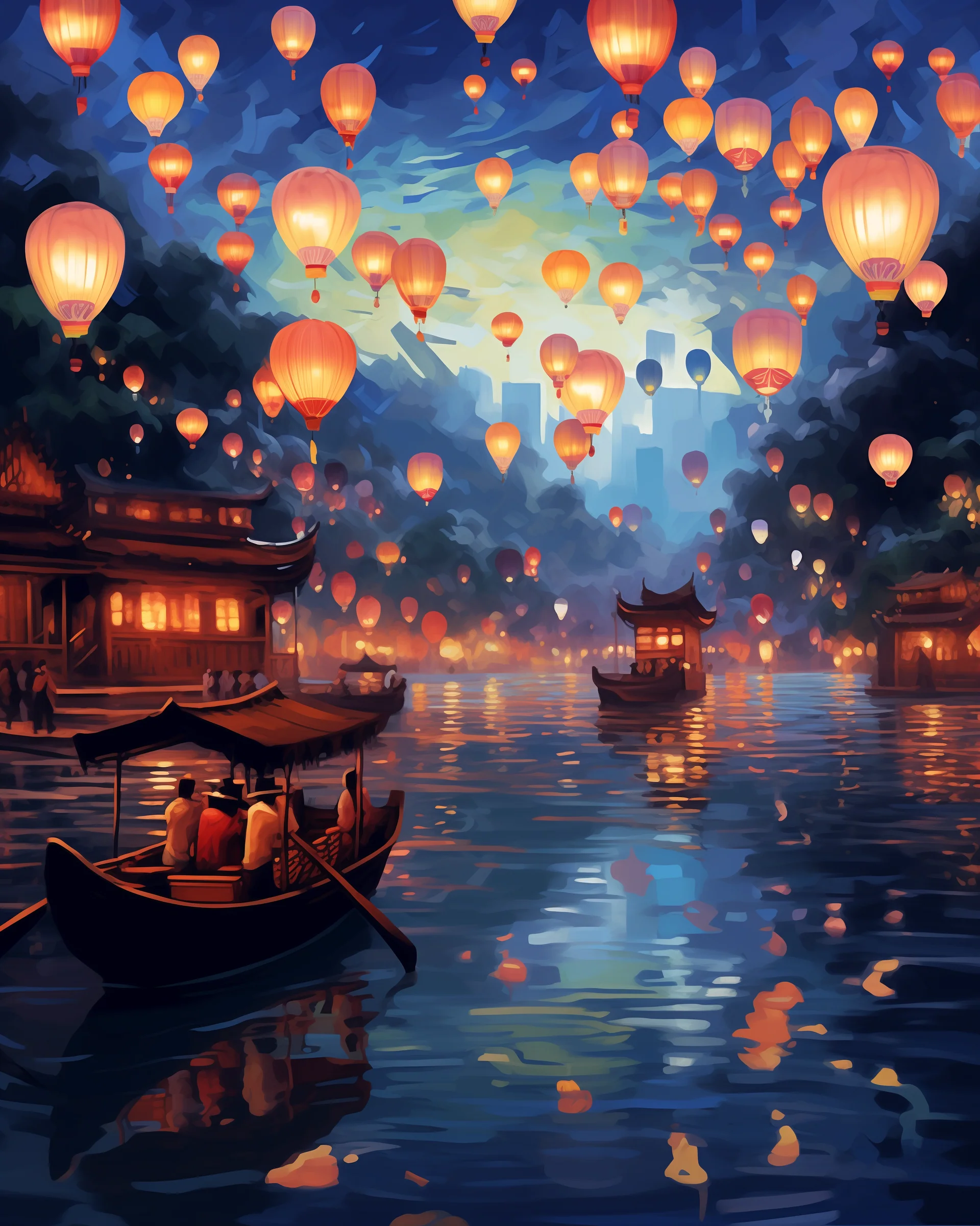 Lanterns on the Water - Image 4