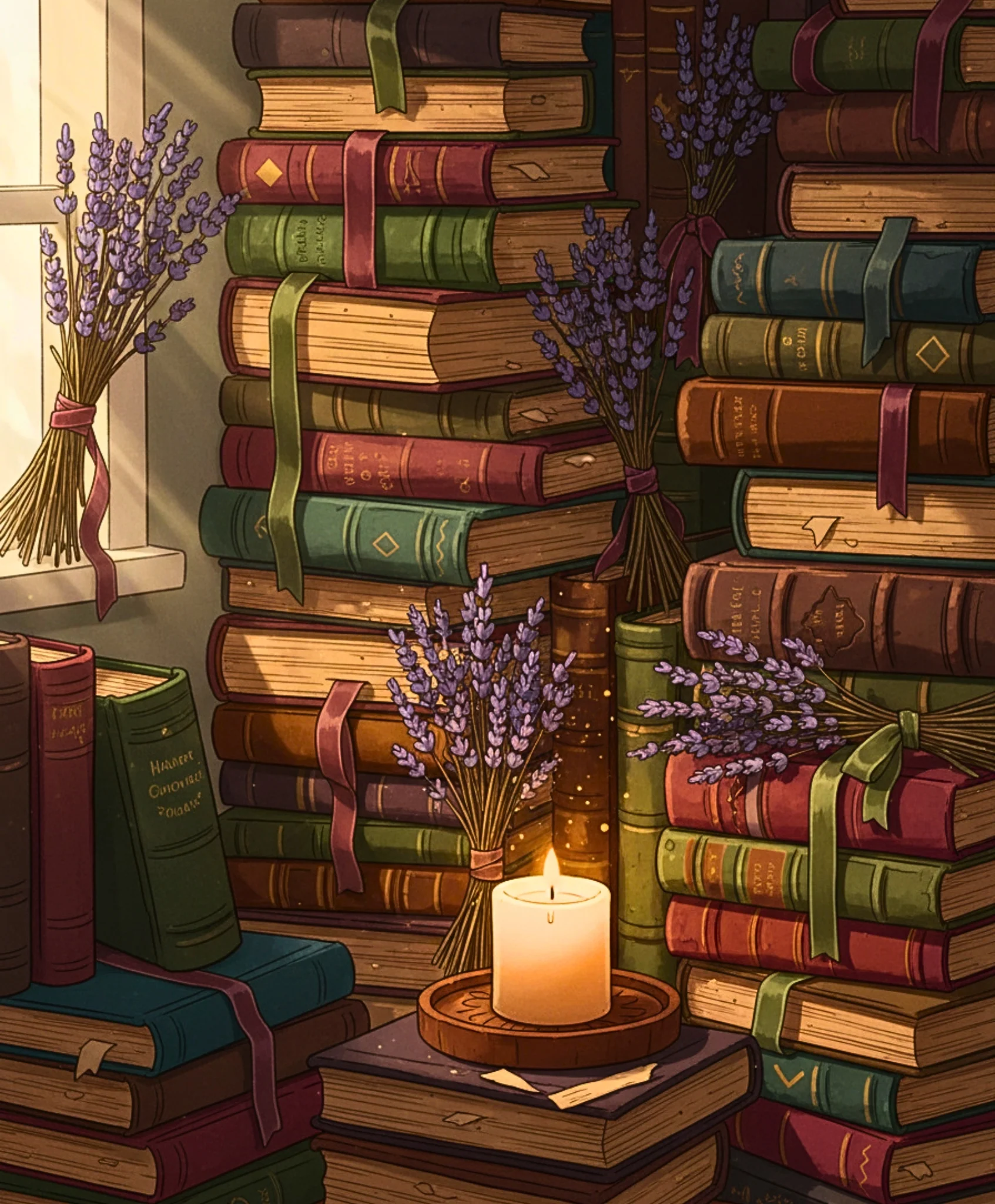 Lavender Literary Glow - Image 4