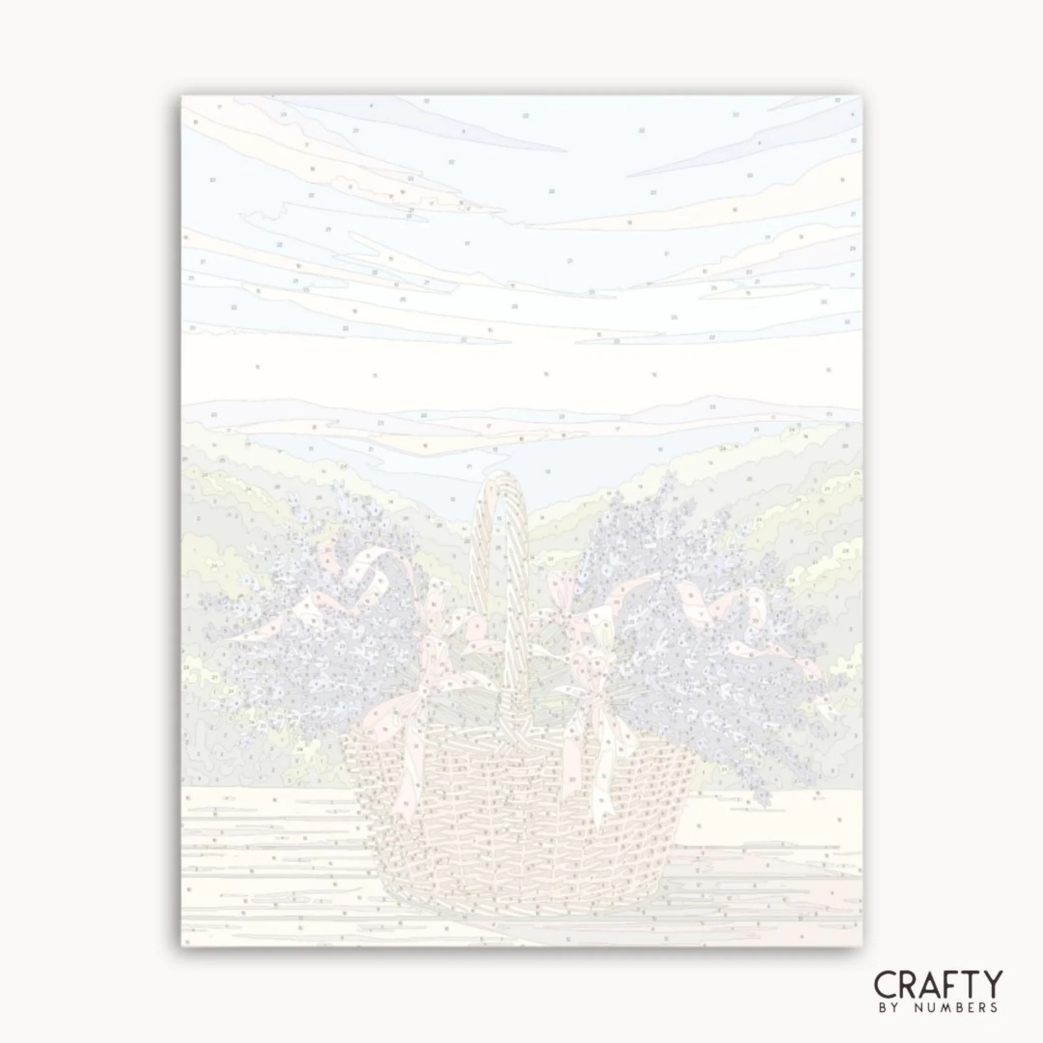 Lavender Sunset Basket - Image 2