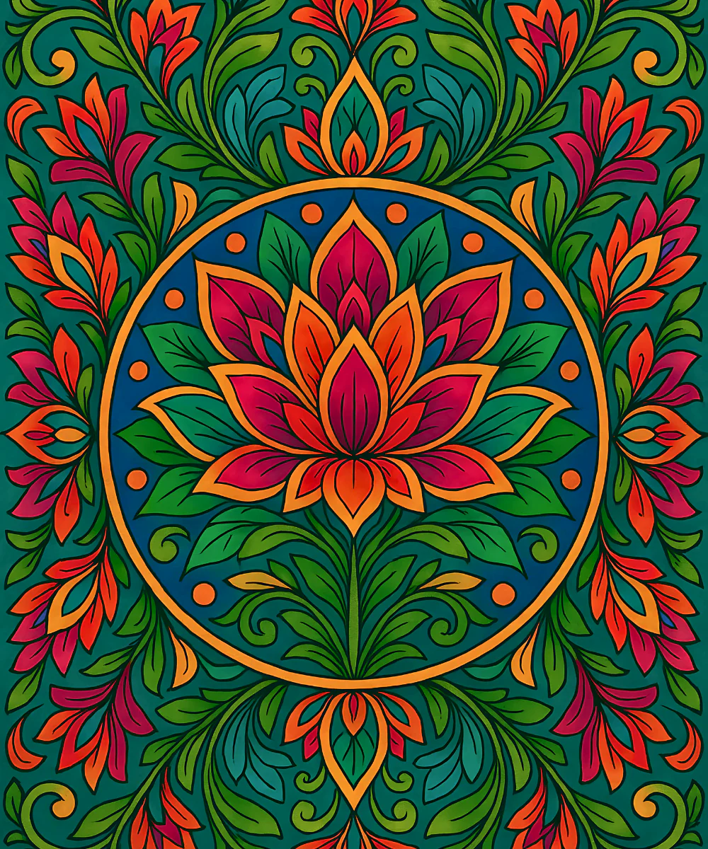 Lotus Rise Mandala - Image 2