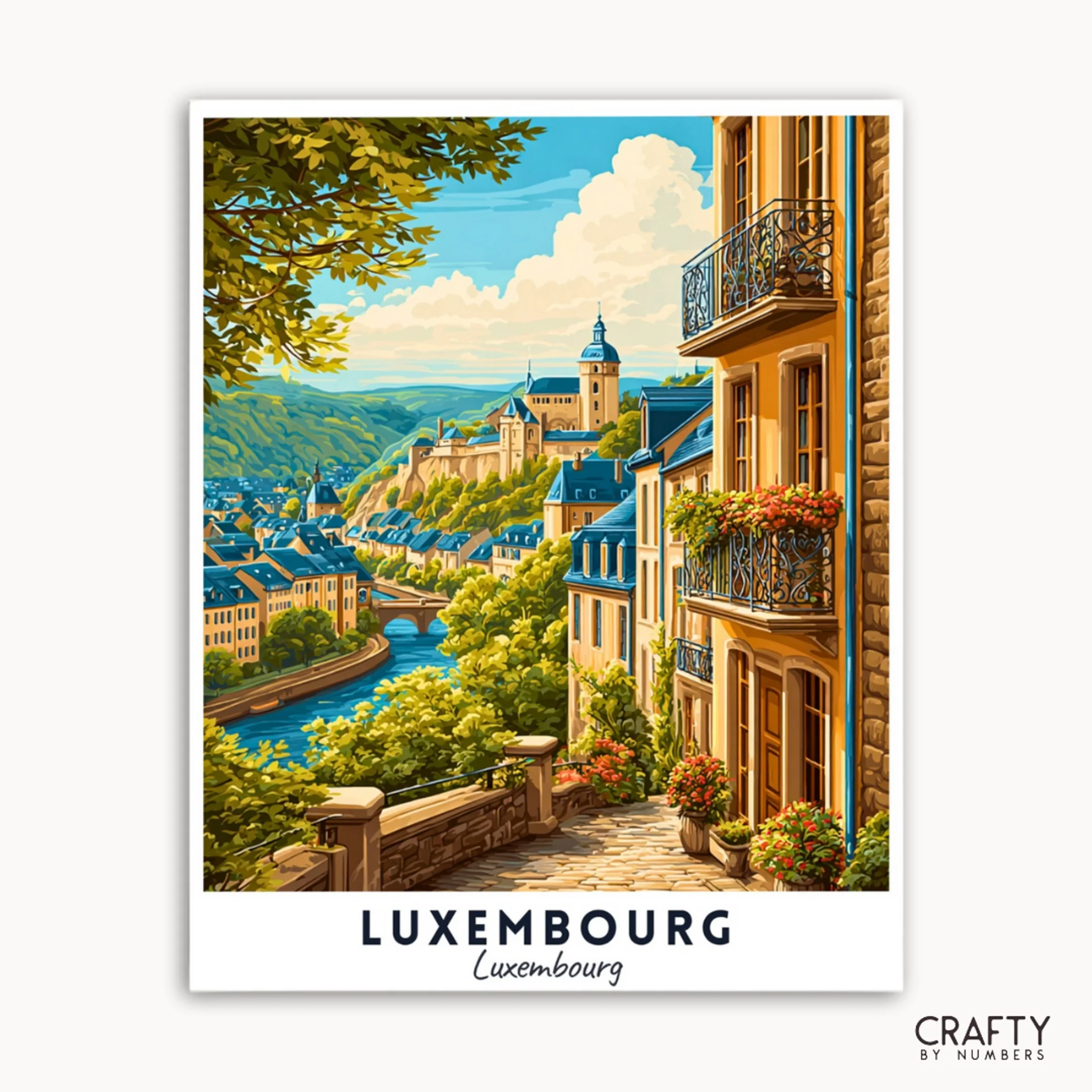 Luxembourg - Travel Poster