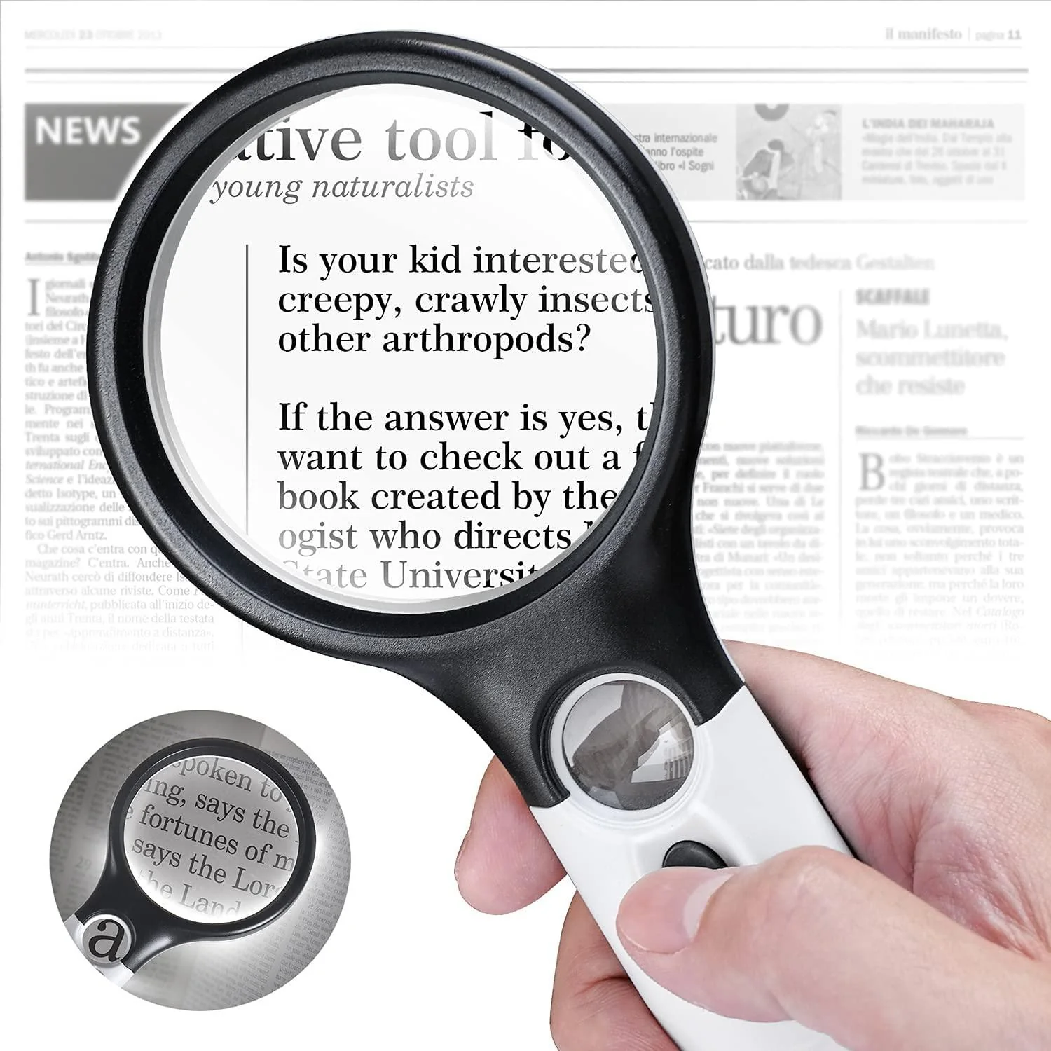 Magnifying Glass 3X & 45X - Image 3