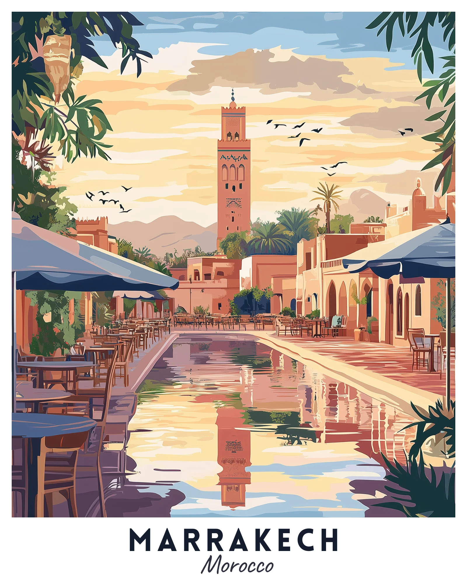 Marrakech Travel Poster - Image 3