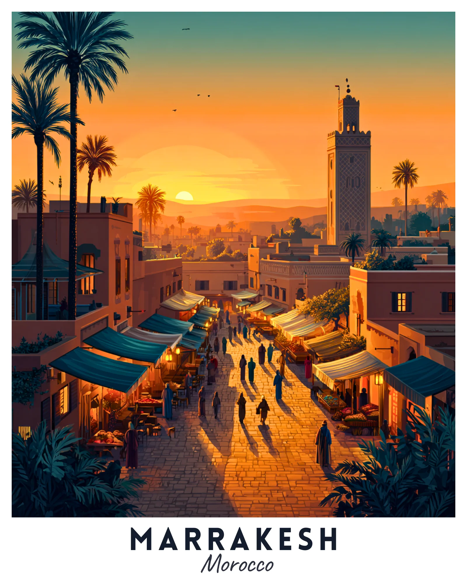 Marrakesh - Travel Poster - Image 4