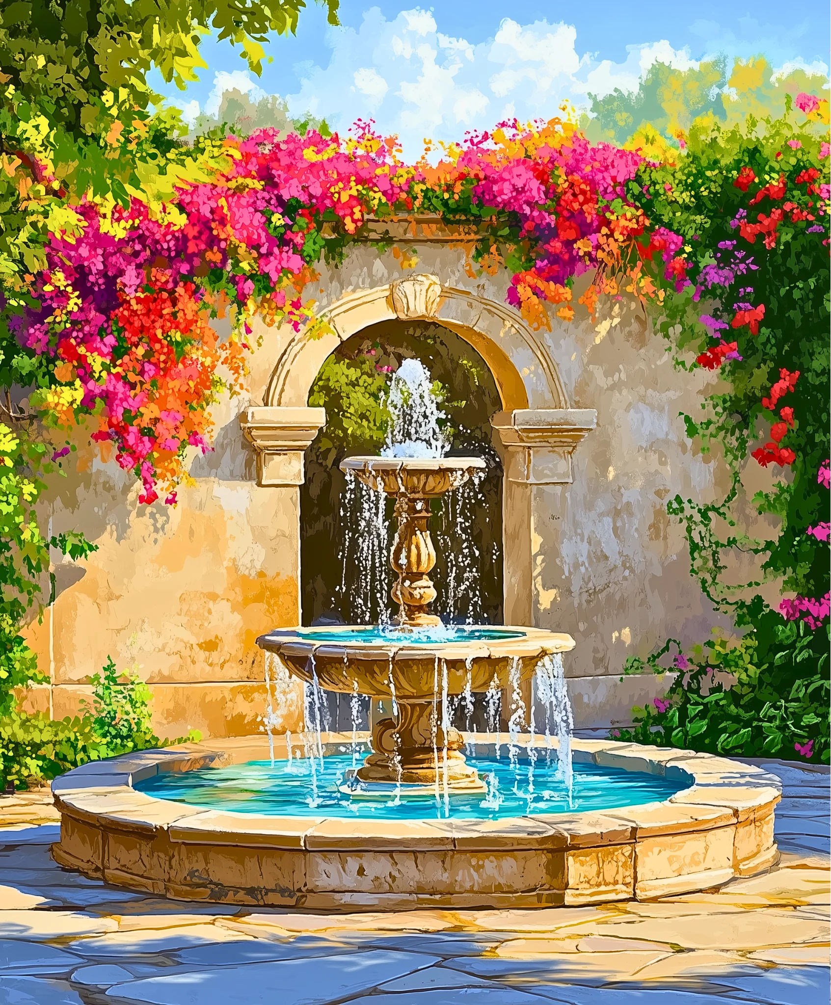 Mediterranean Fountain - Image 2