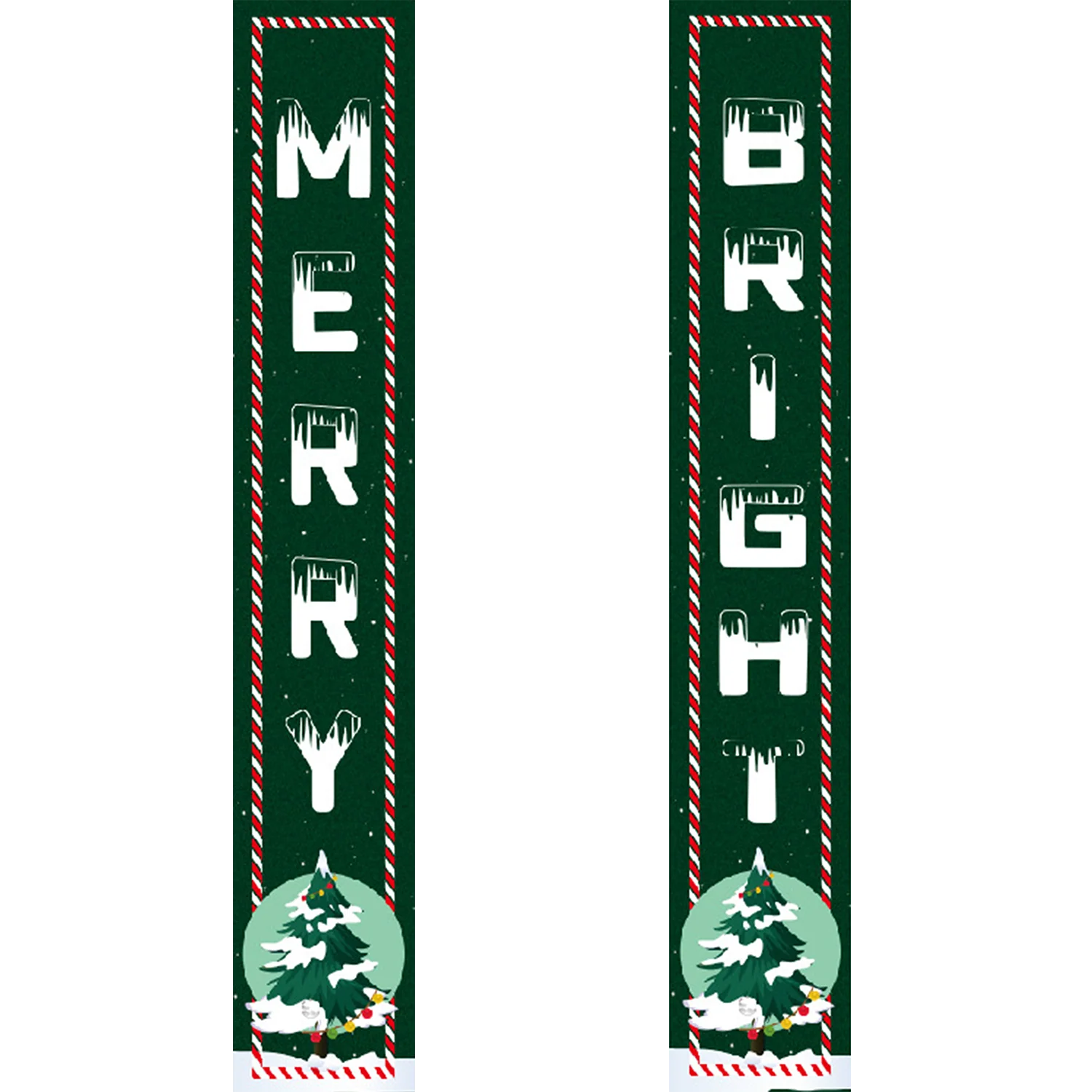 Merry & Bright – Porch Sign Paint by Numbers Kit - Image 19