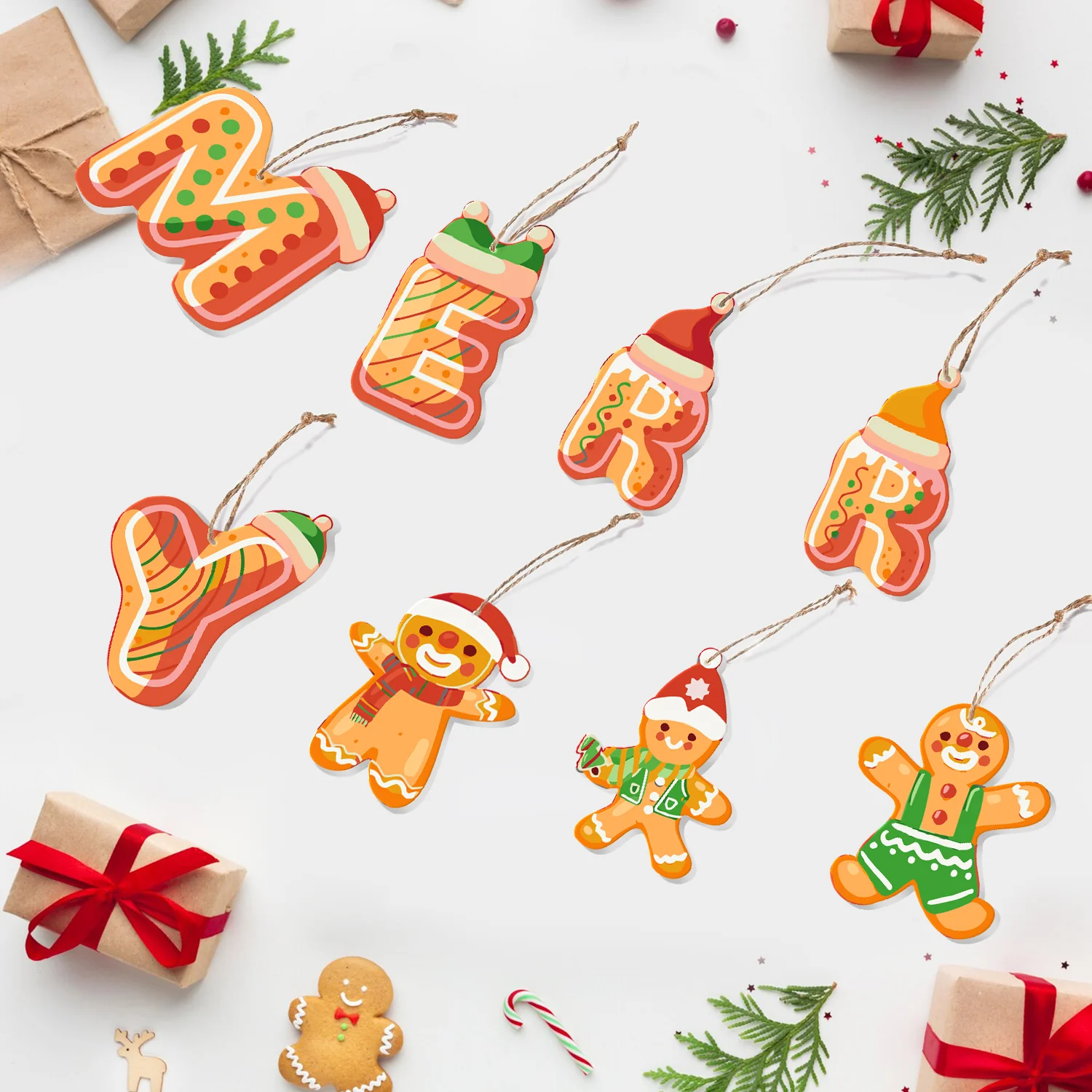 Merry Cookie Crew – Large Christmas Ornaments - Image 6