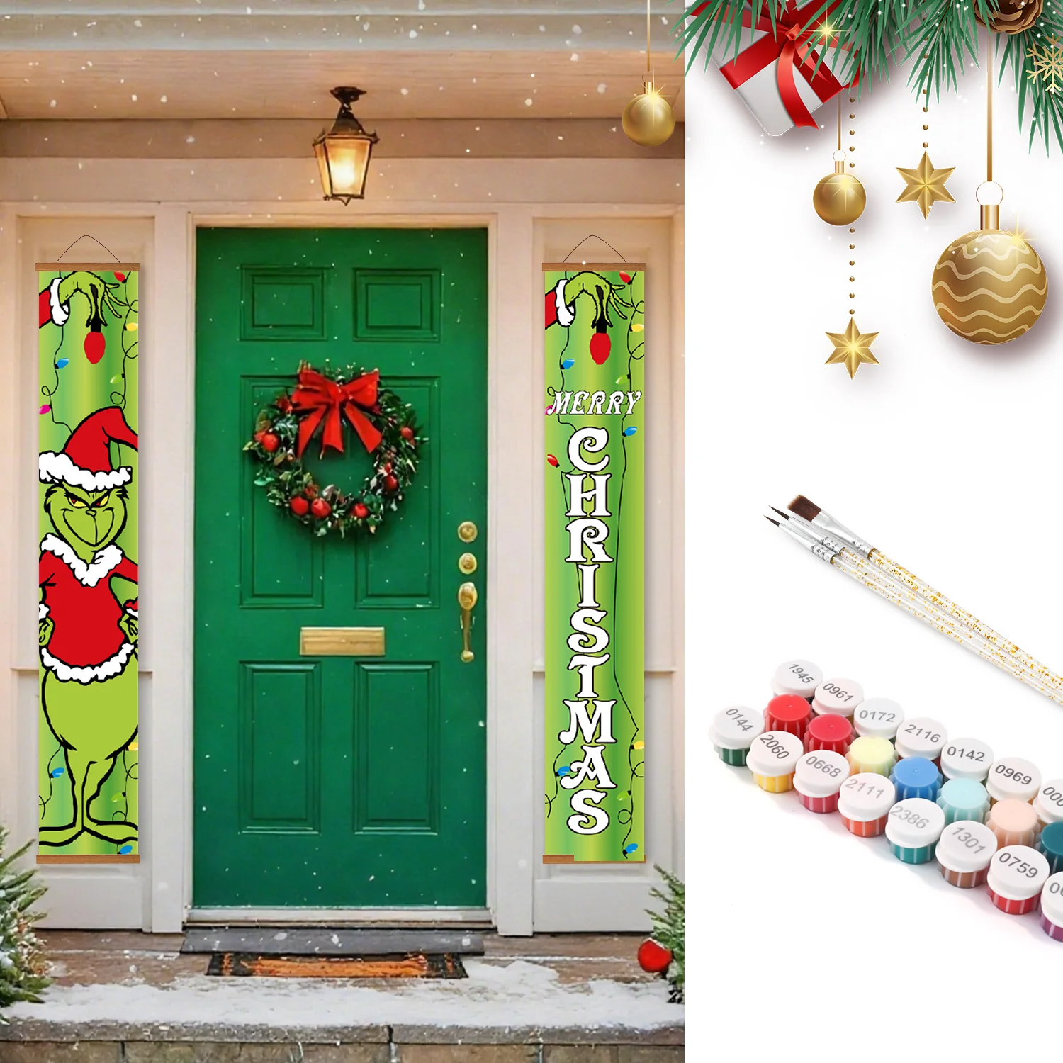 Merry Grinchmas – Porch Sign - Image 2