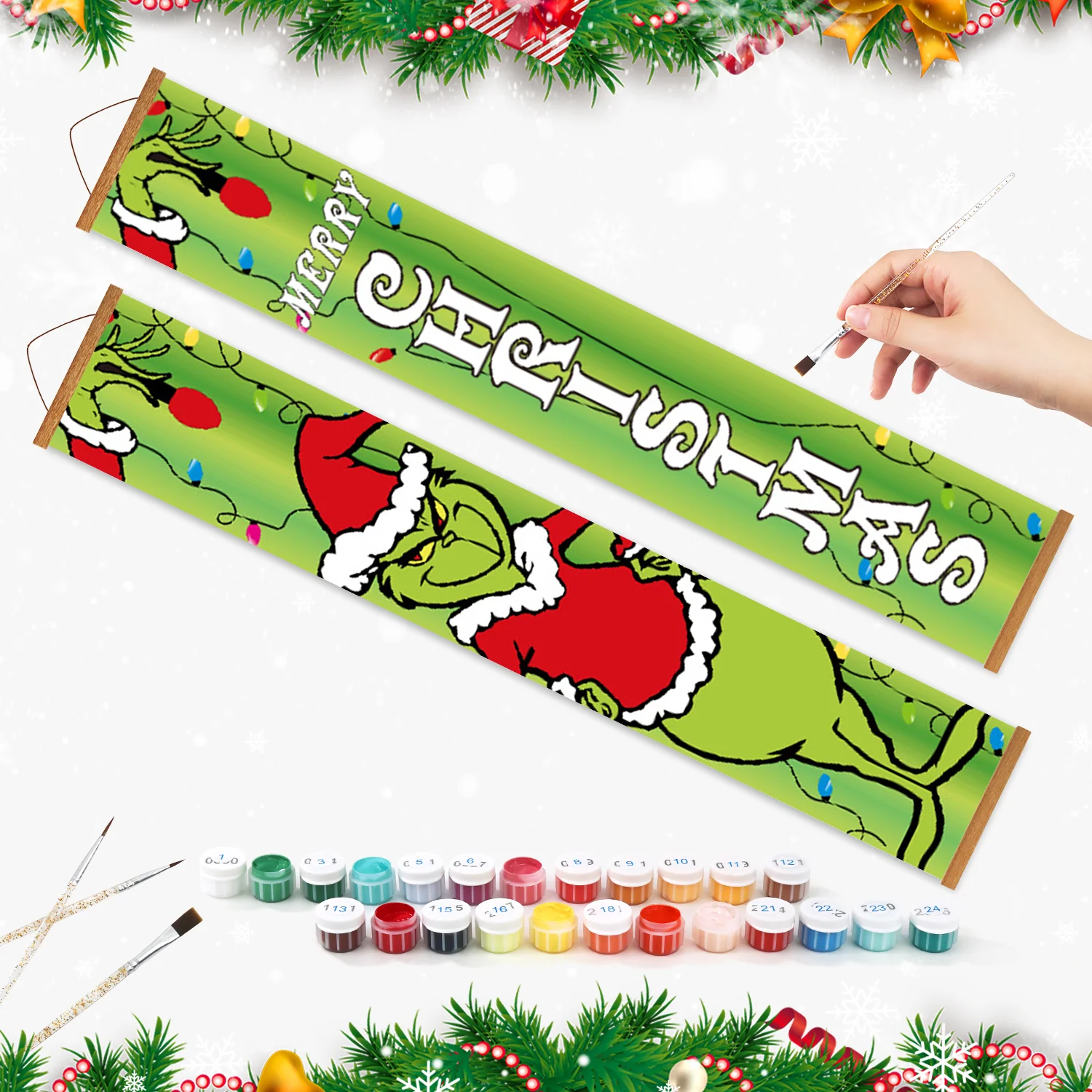 Merry Grinchmas – Porch Sign - Image 3