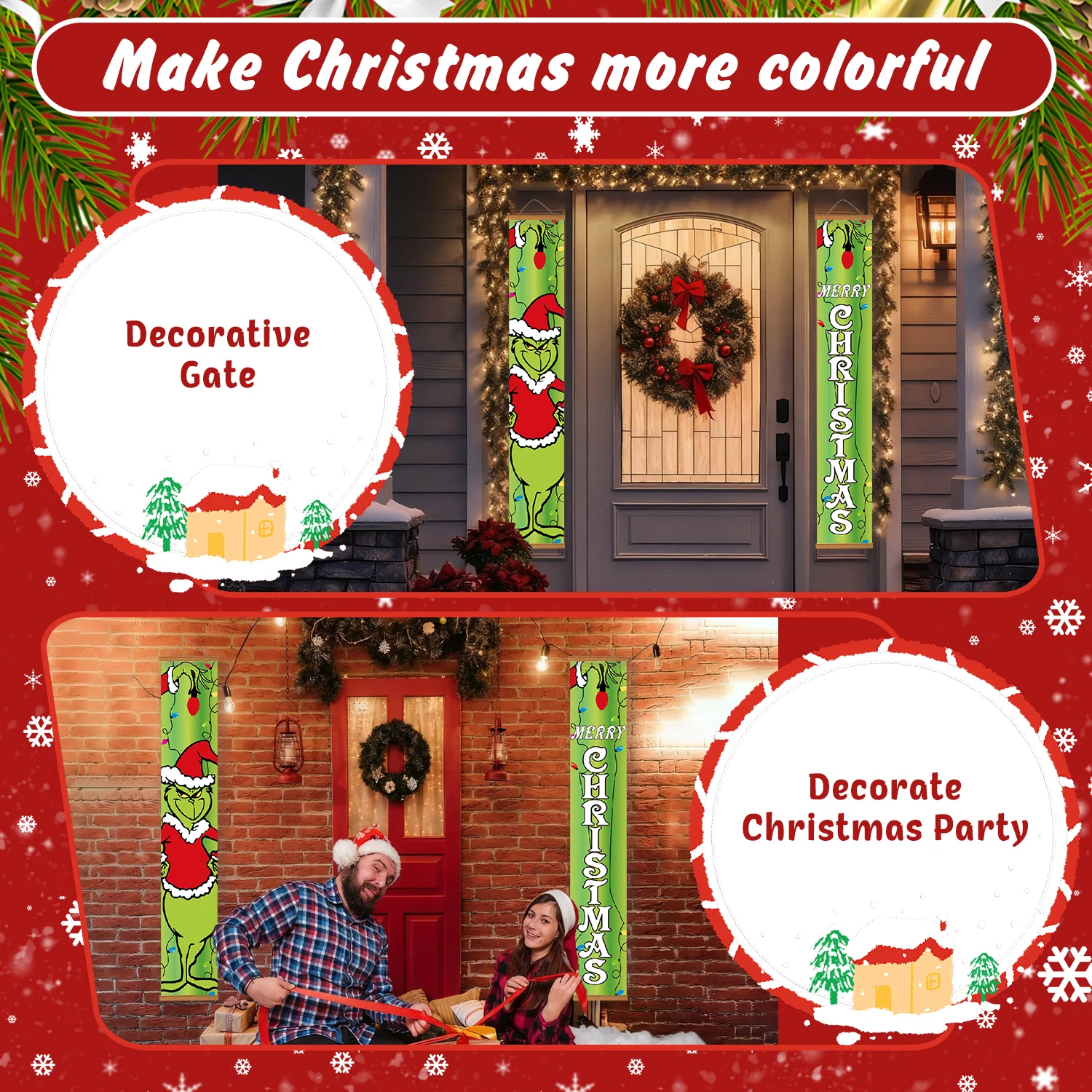 Merry Grinchmas – Porch Sign - Image 7