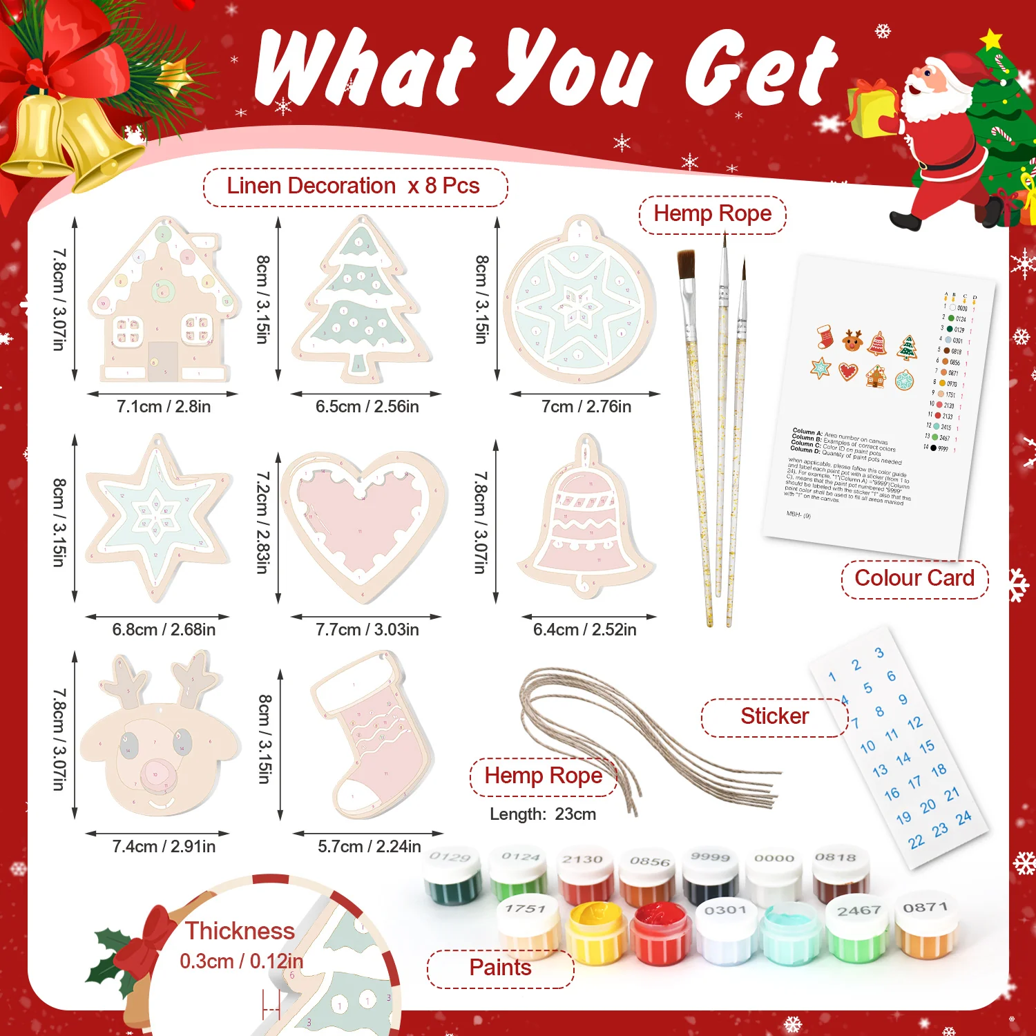 Merry Moments Set – Christmas Ornaments - Image 3