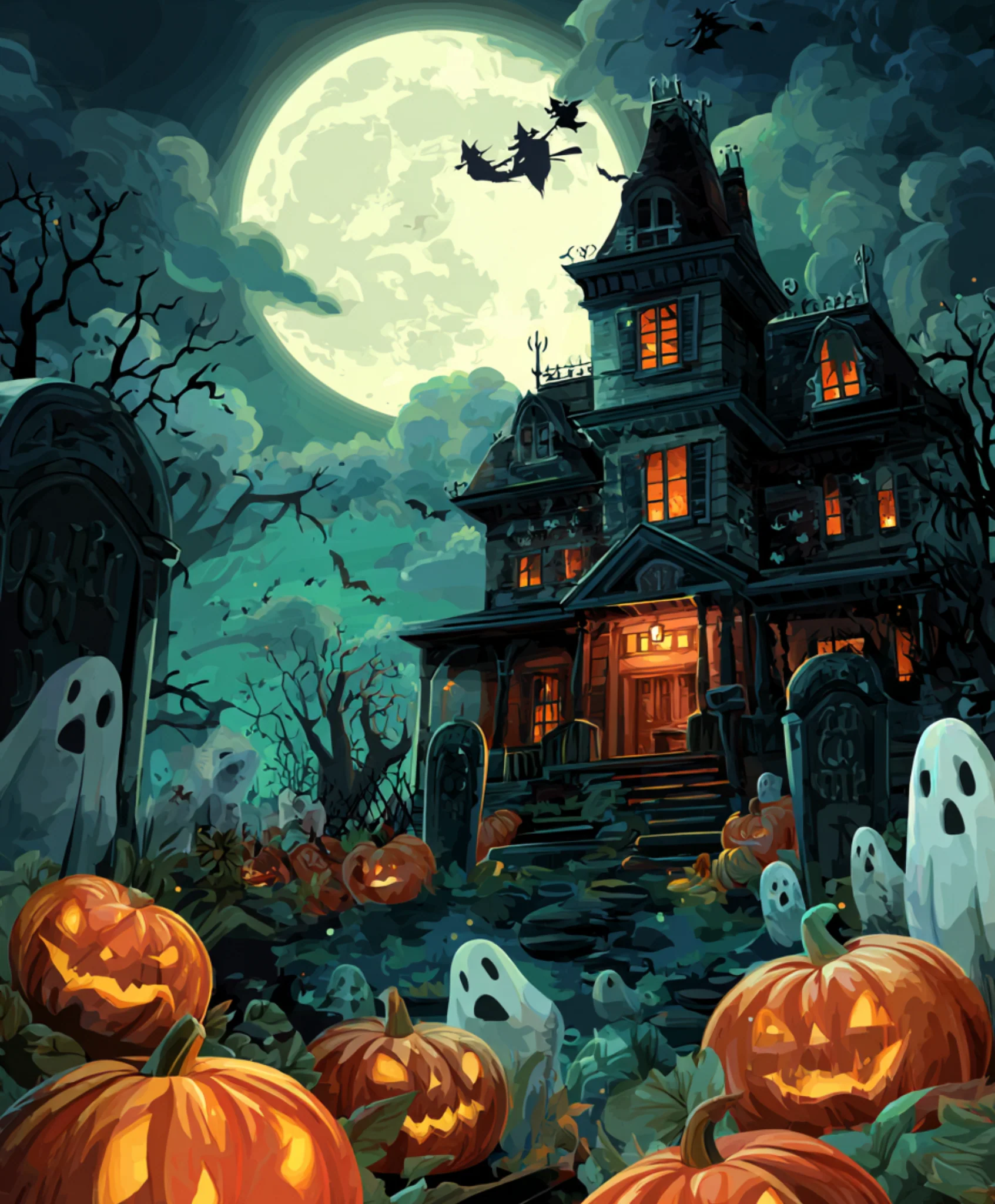 Moonlit Macabre Mansion - Image 4
