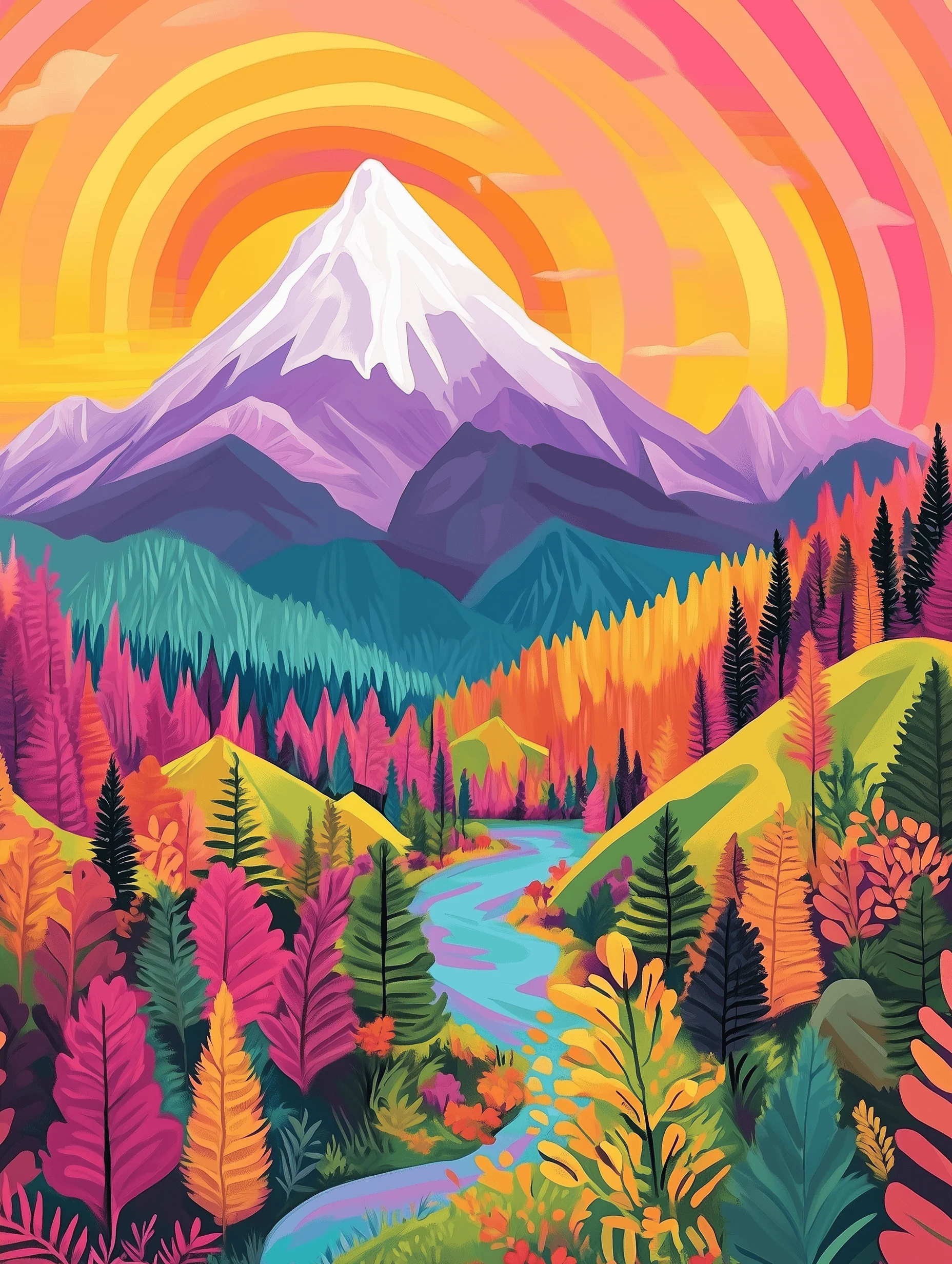 Mountain Blossoms - Image 2