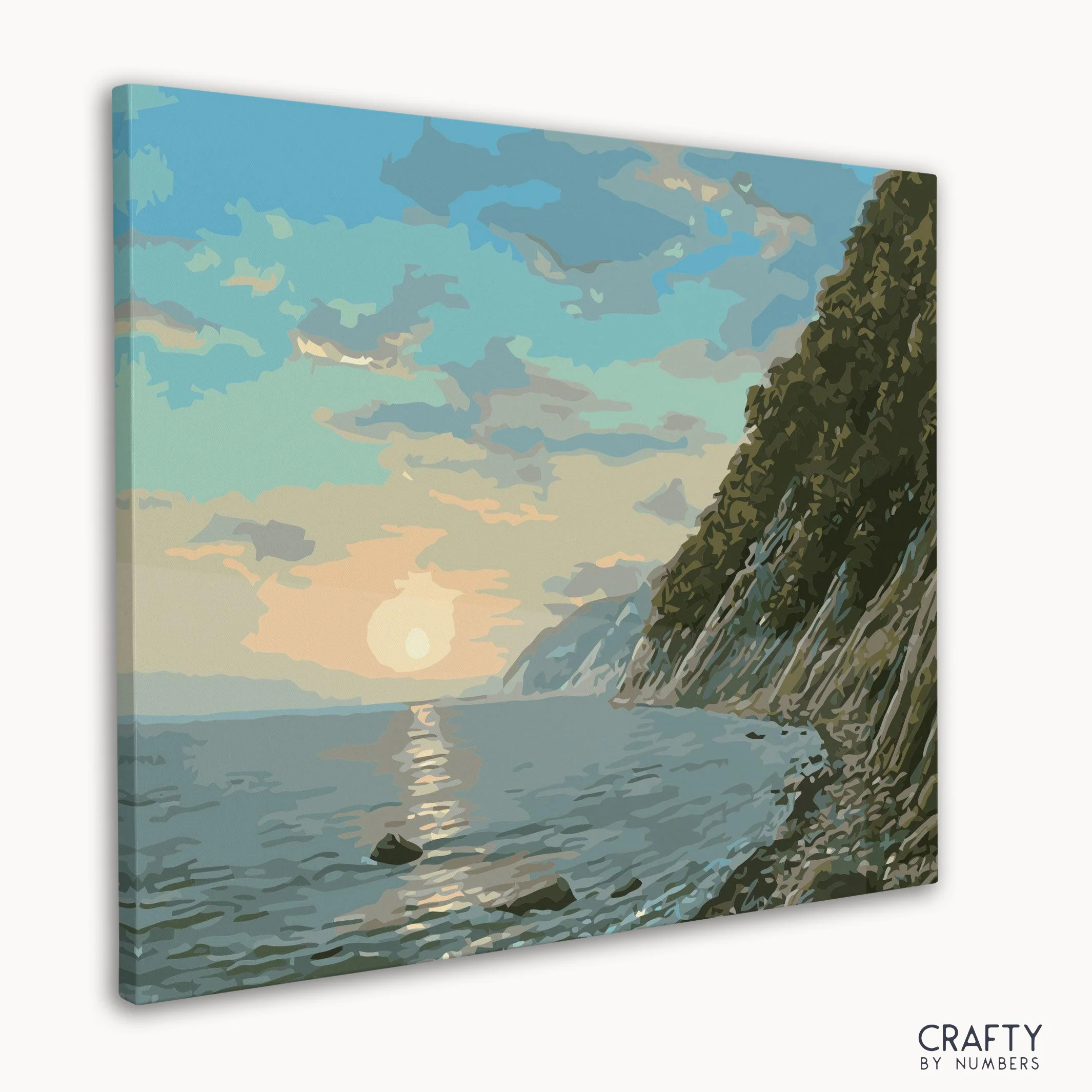 Mountain River Sunset - Image 3