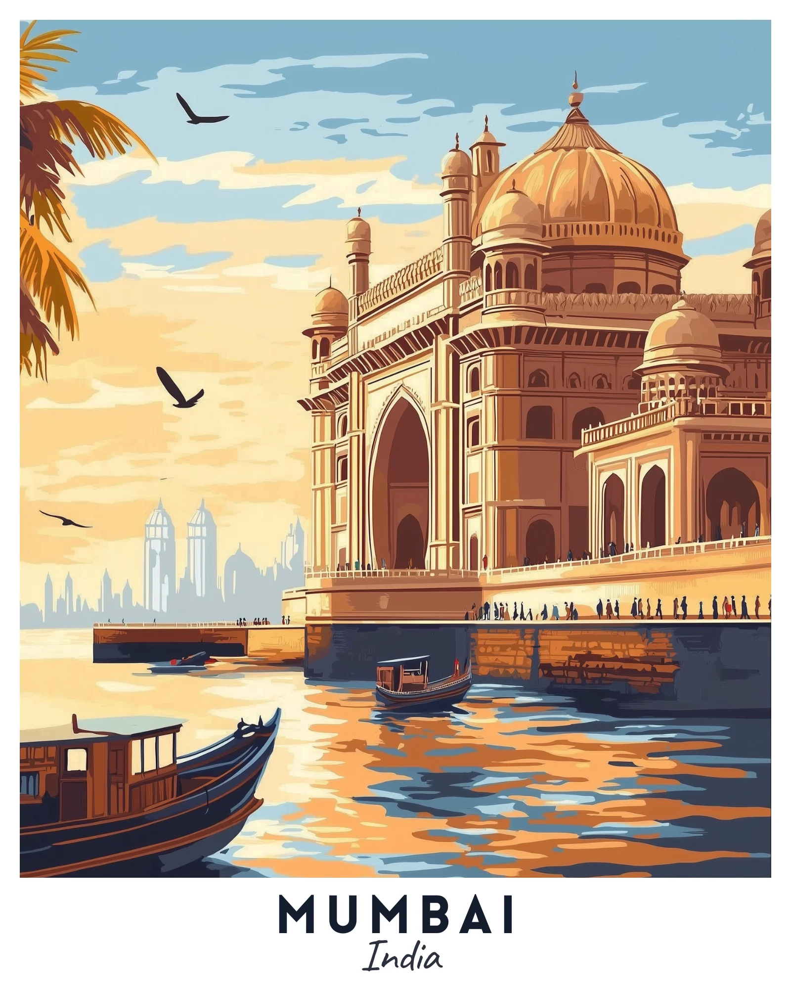 Mumbai Travel Poster - Image 3