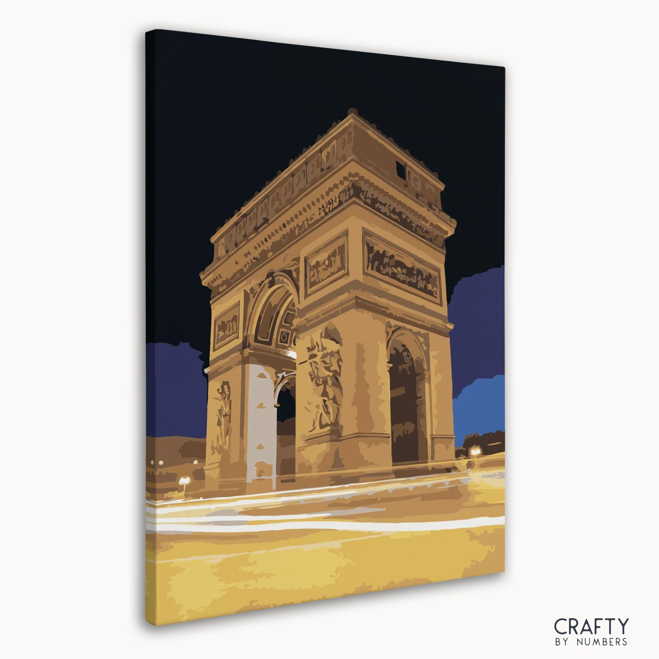 Night View Of Arc De Triomphe - Image 3