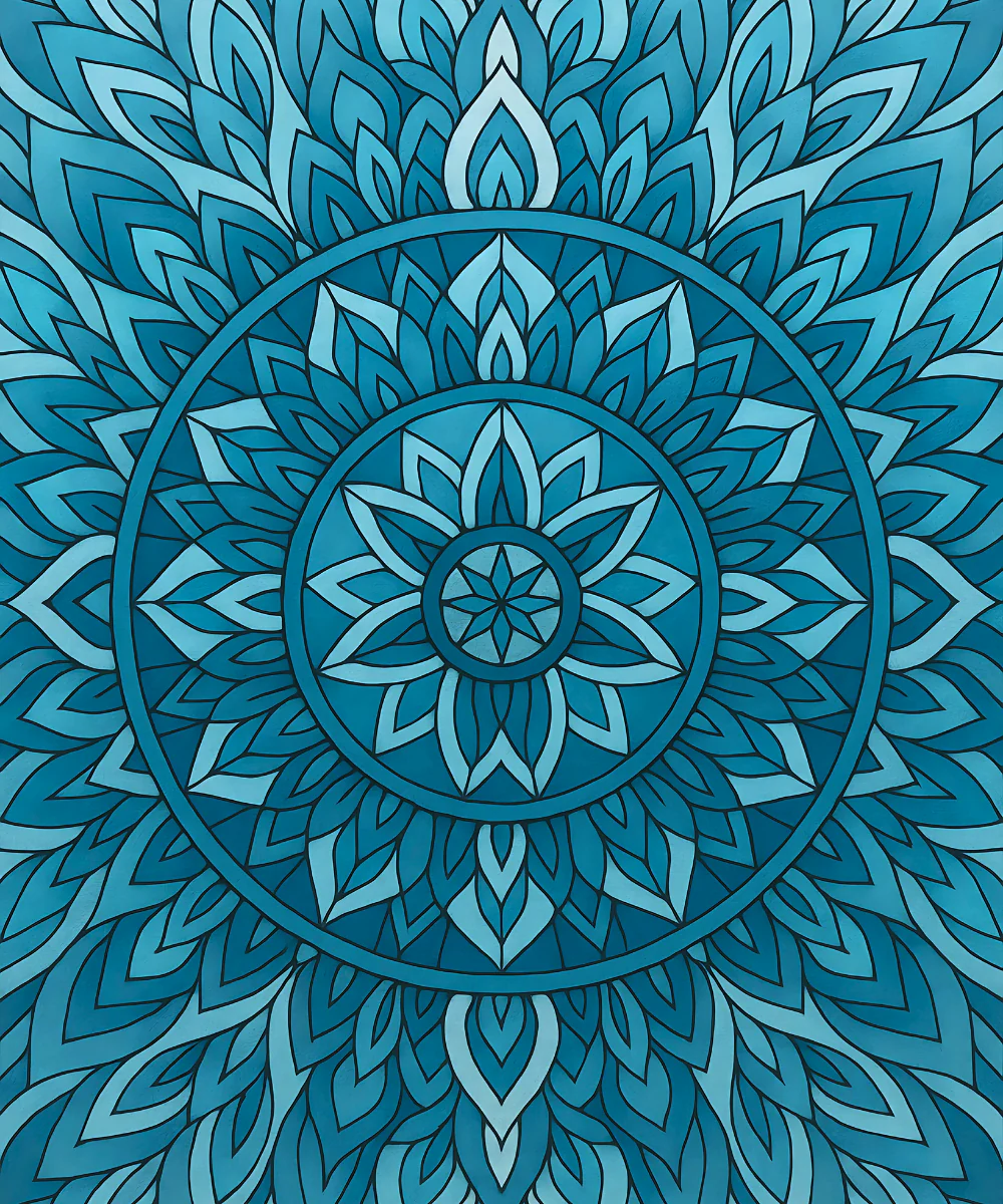 Ocean Mind Mandala - Image 2