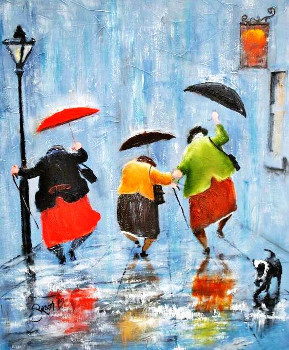 Old Friends Enjoy Rain - Image 4