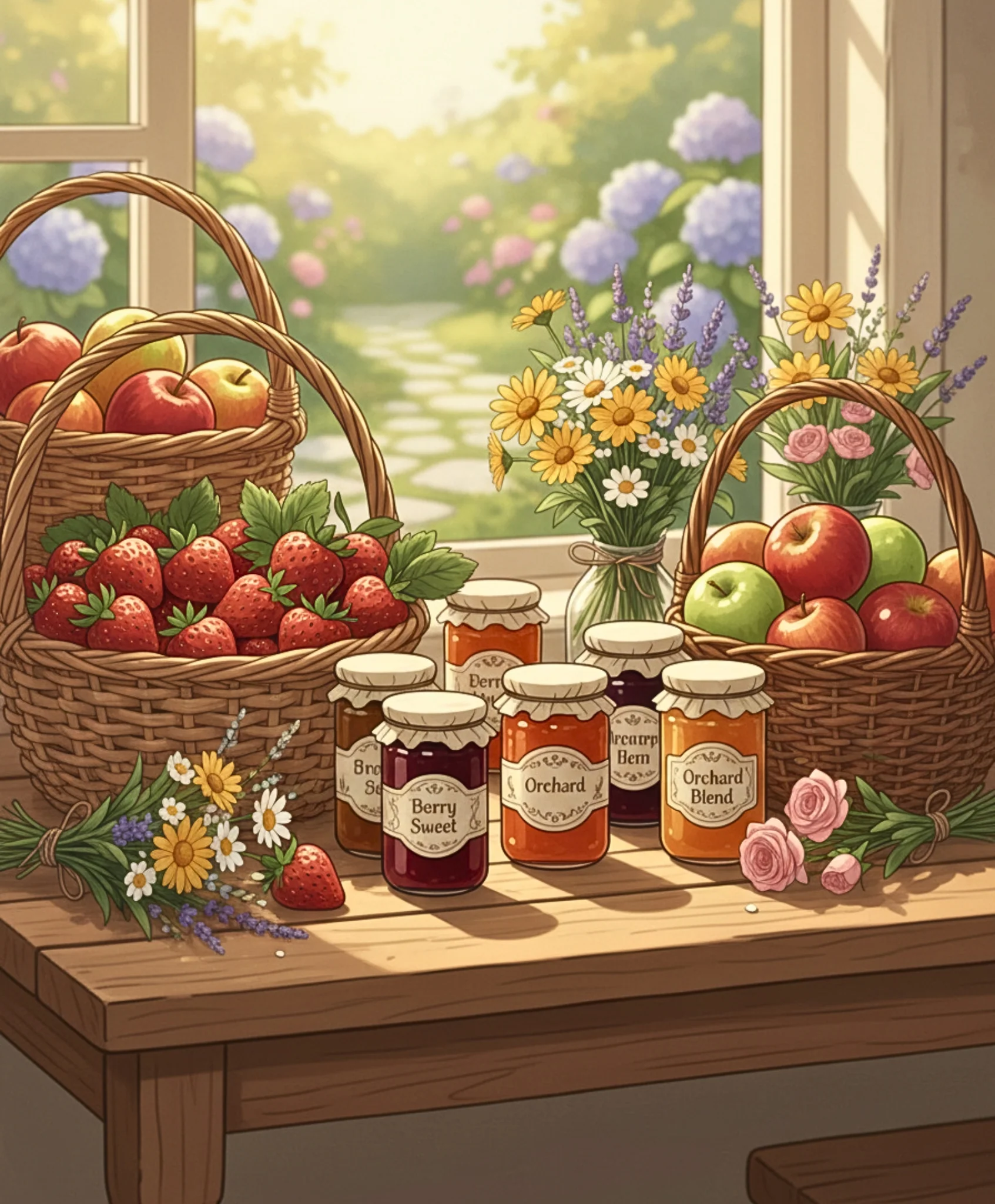 Orchard Morning Harvest - Image 4