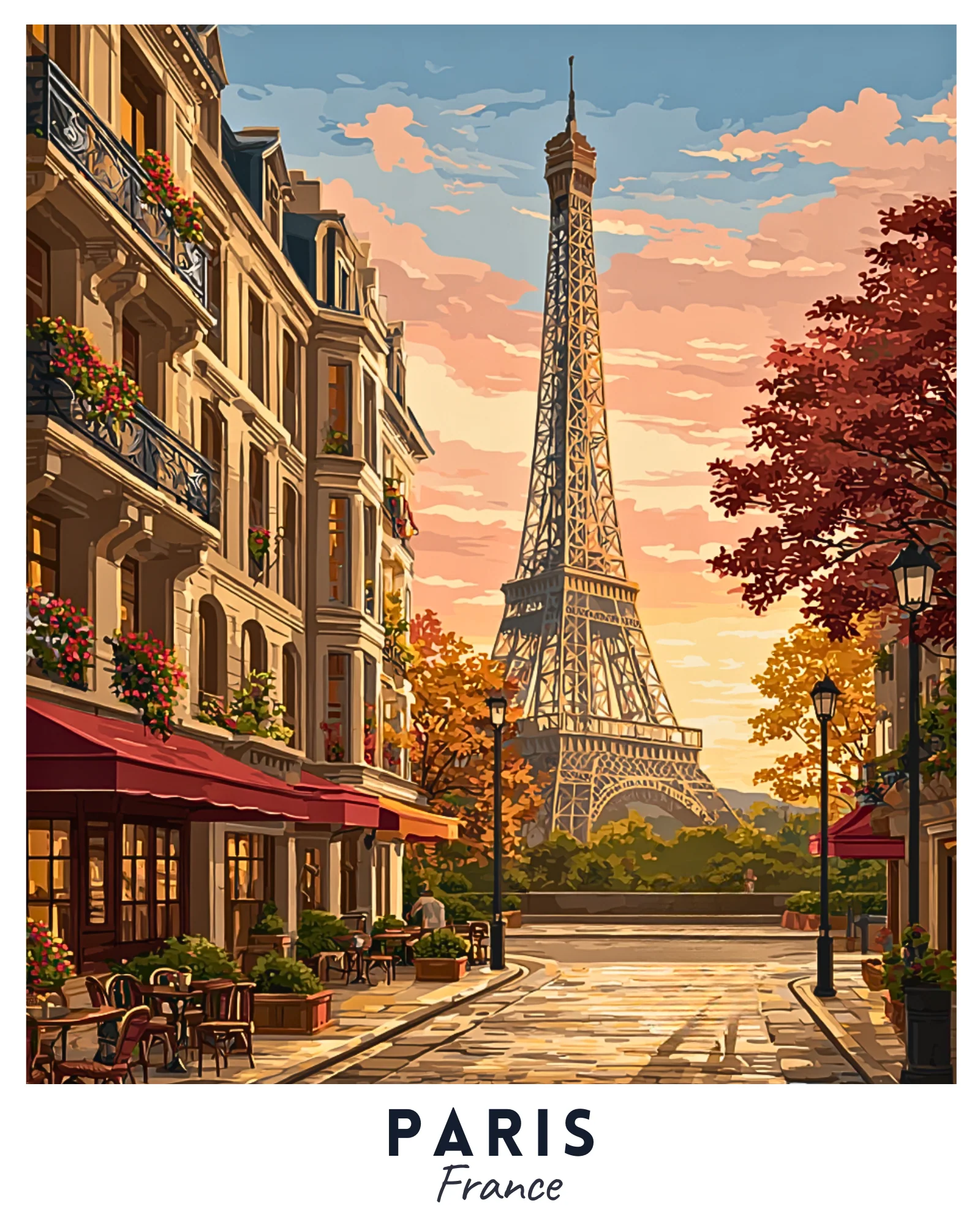 Paris Travel Poster - Image 4