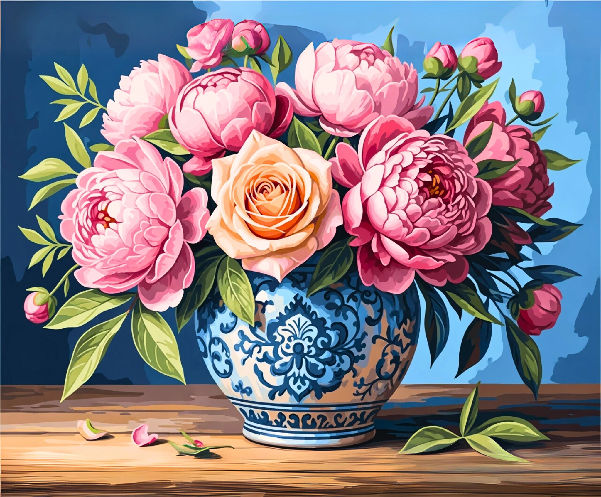 Peonies in Porcelain - Image 4