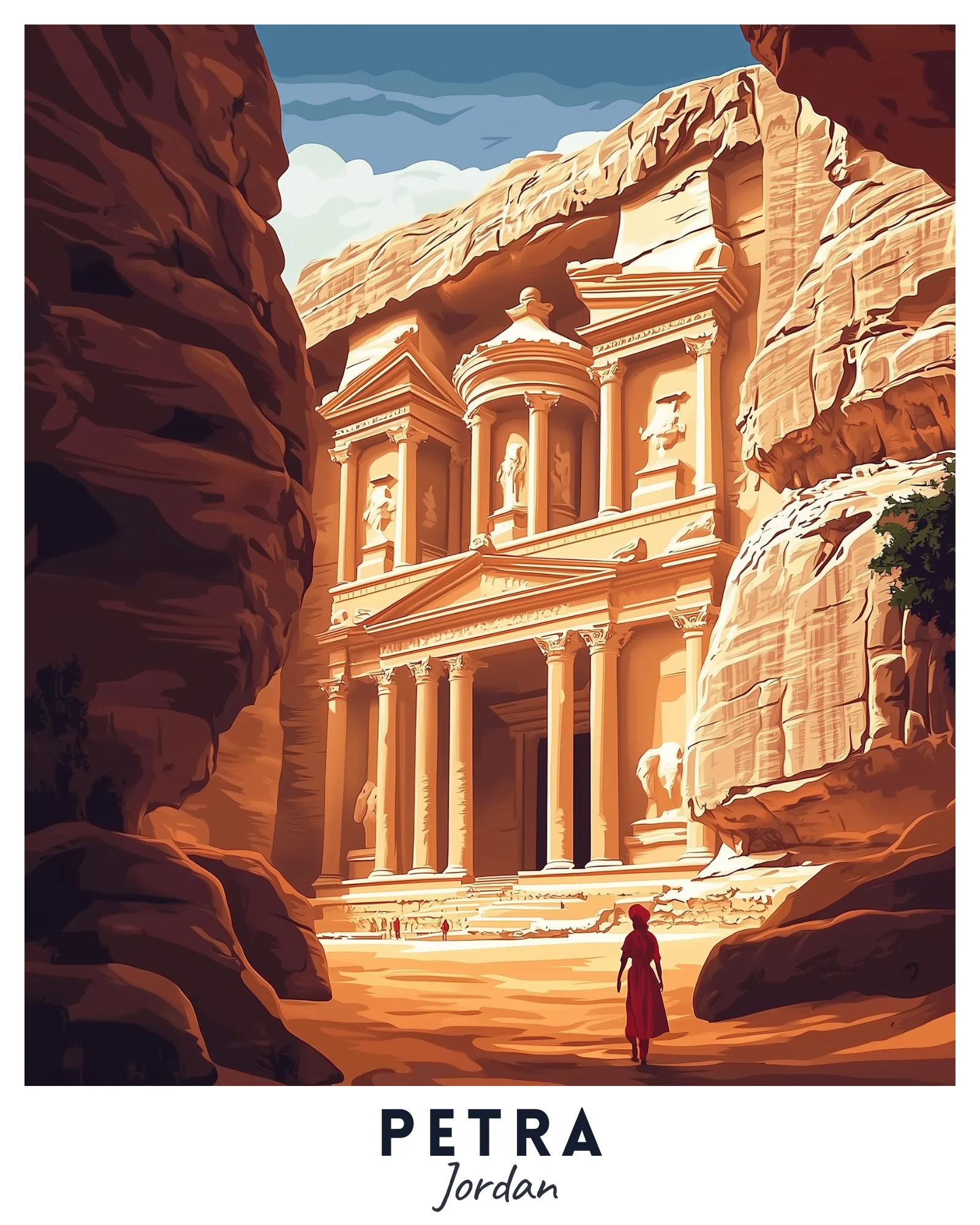 Petra Travel Poster - Image 3