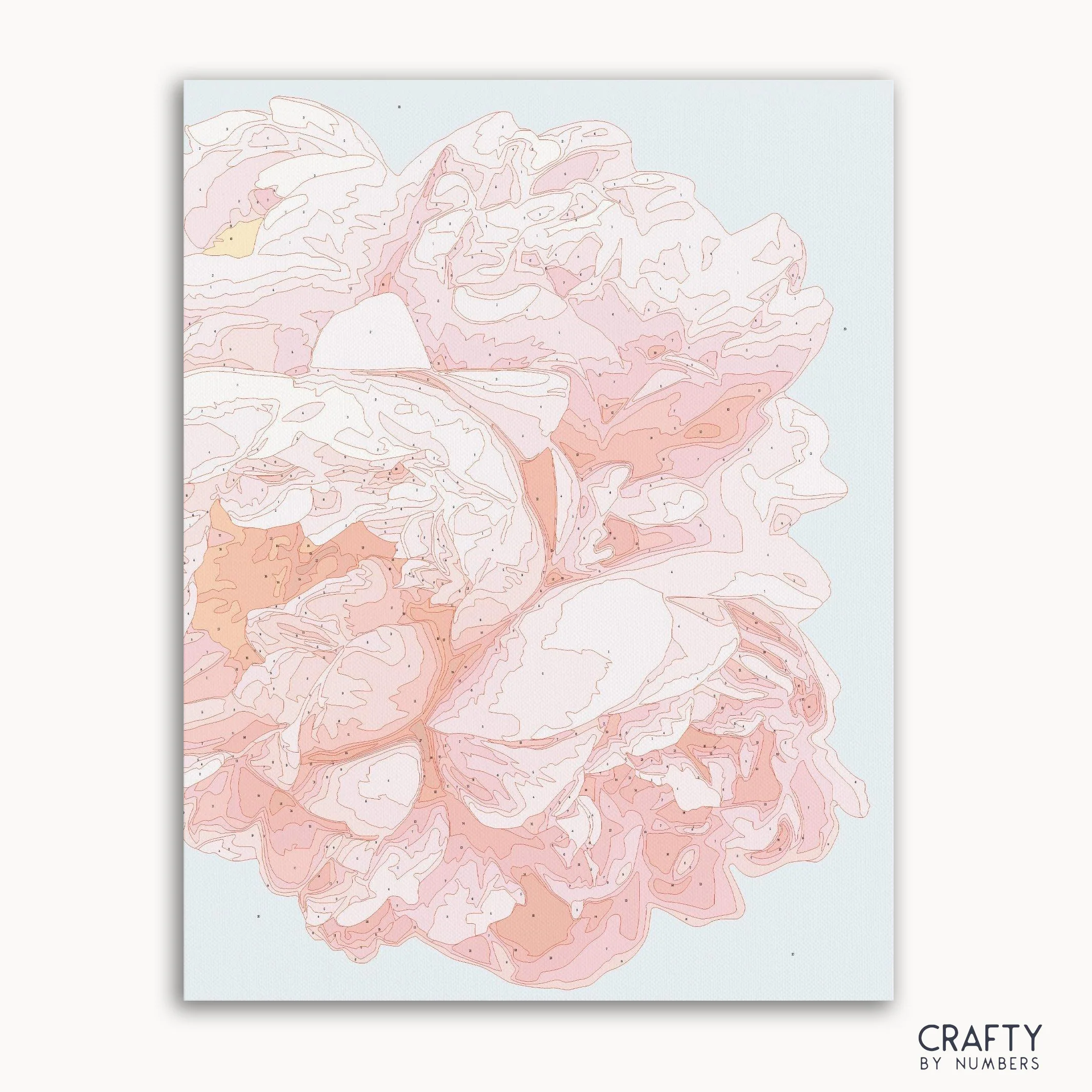 Pink Floral Art - Image 2