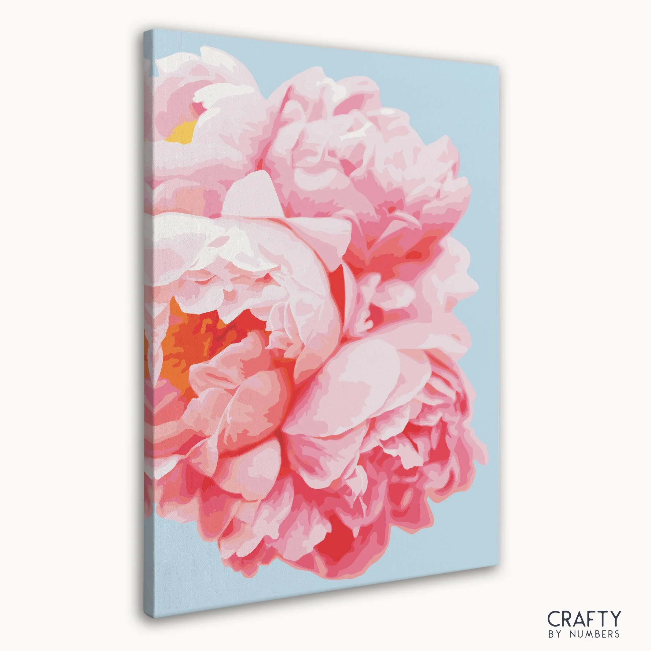 Pink Floral Art - Image 3